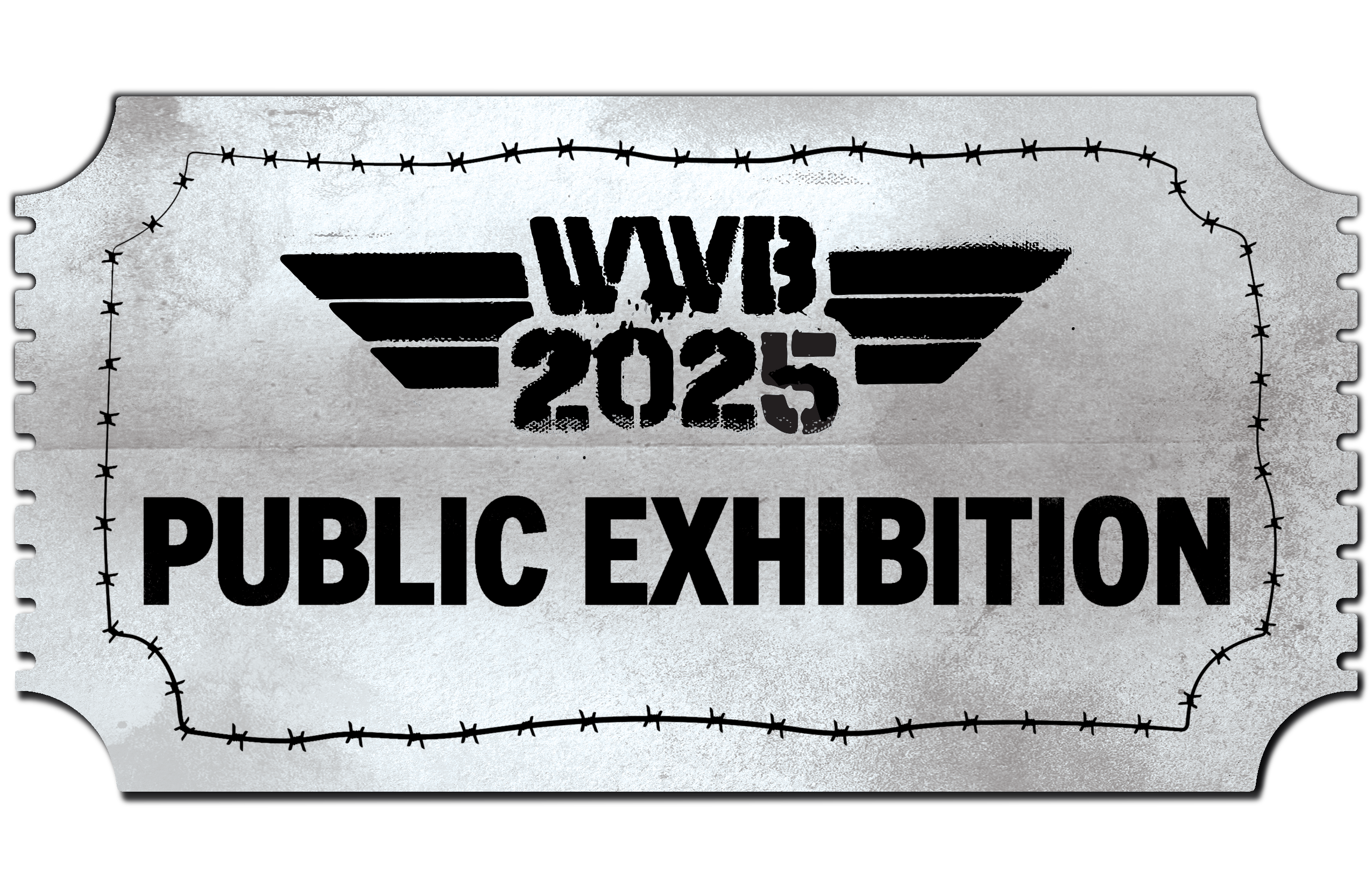 World War Brick 2025 Public Exhibition Ticket