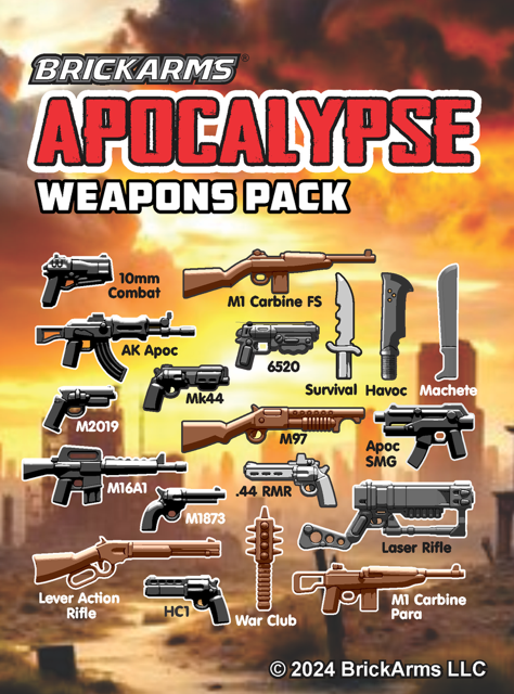 BrickArms® Apocalypse Weapons Pack