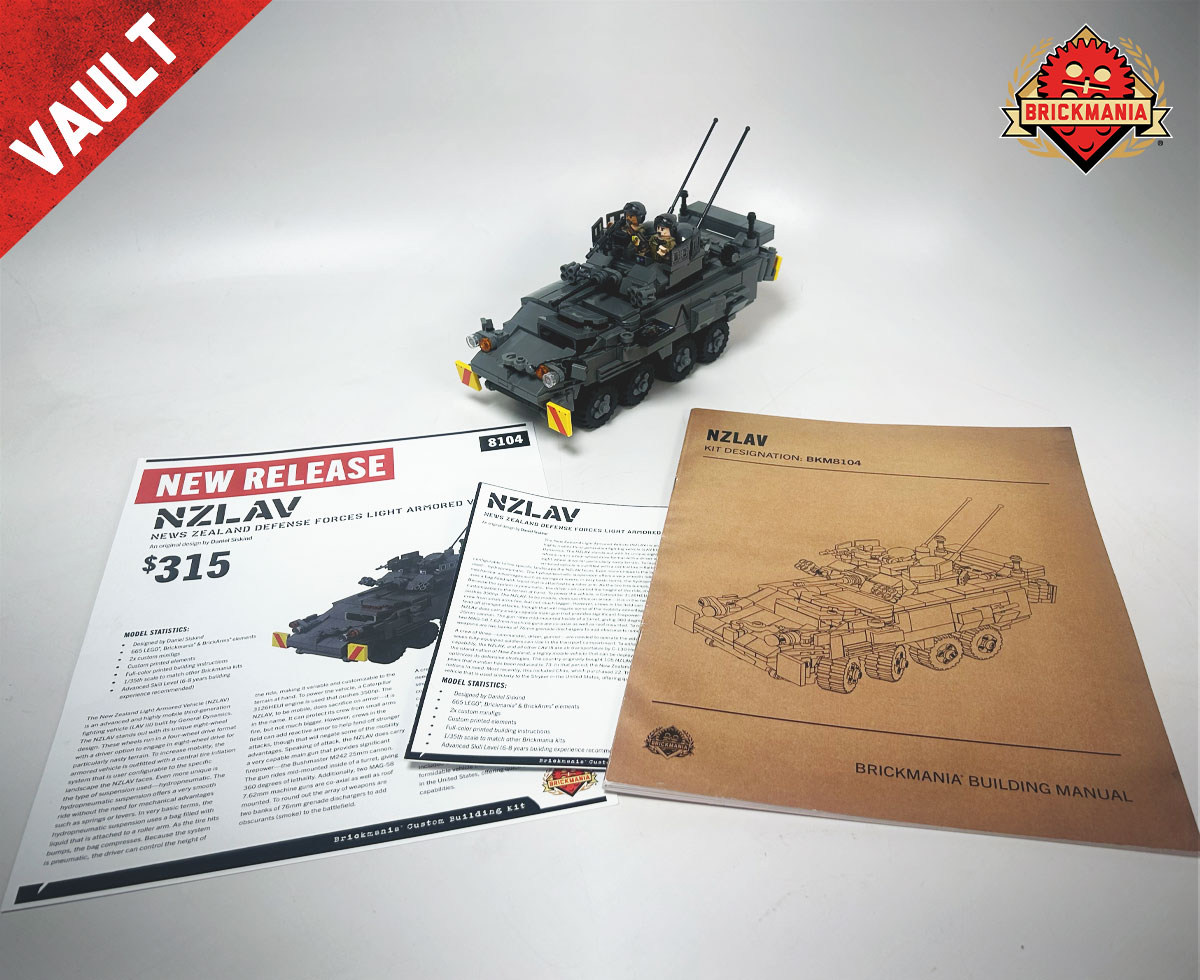 ラッカアーマード NZLAV – New Zealand Defense Forces Light Armored Vehicle