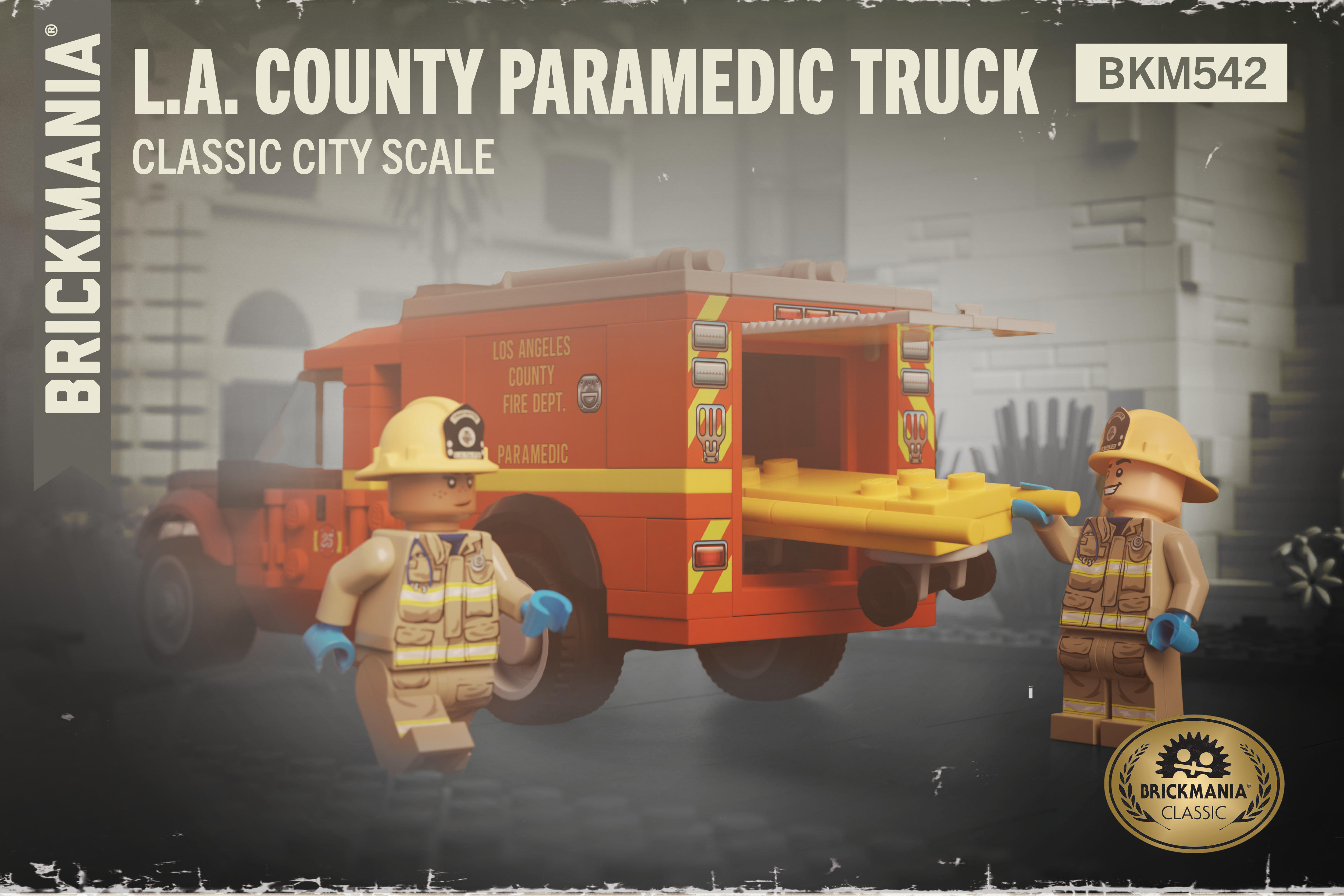 L.A. County Paramedic Truck – Classic City Scale