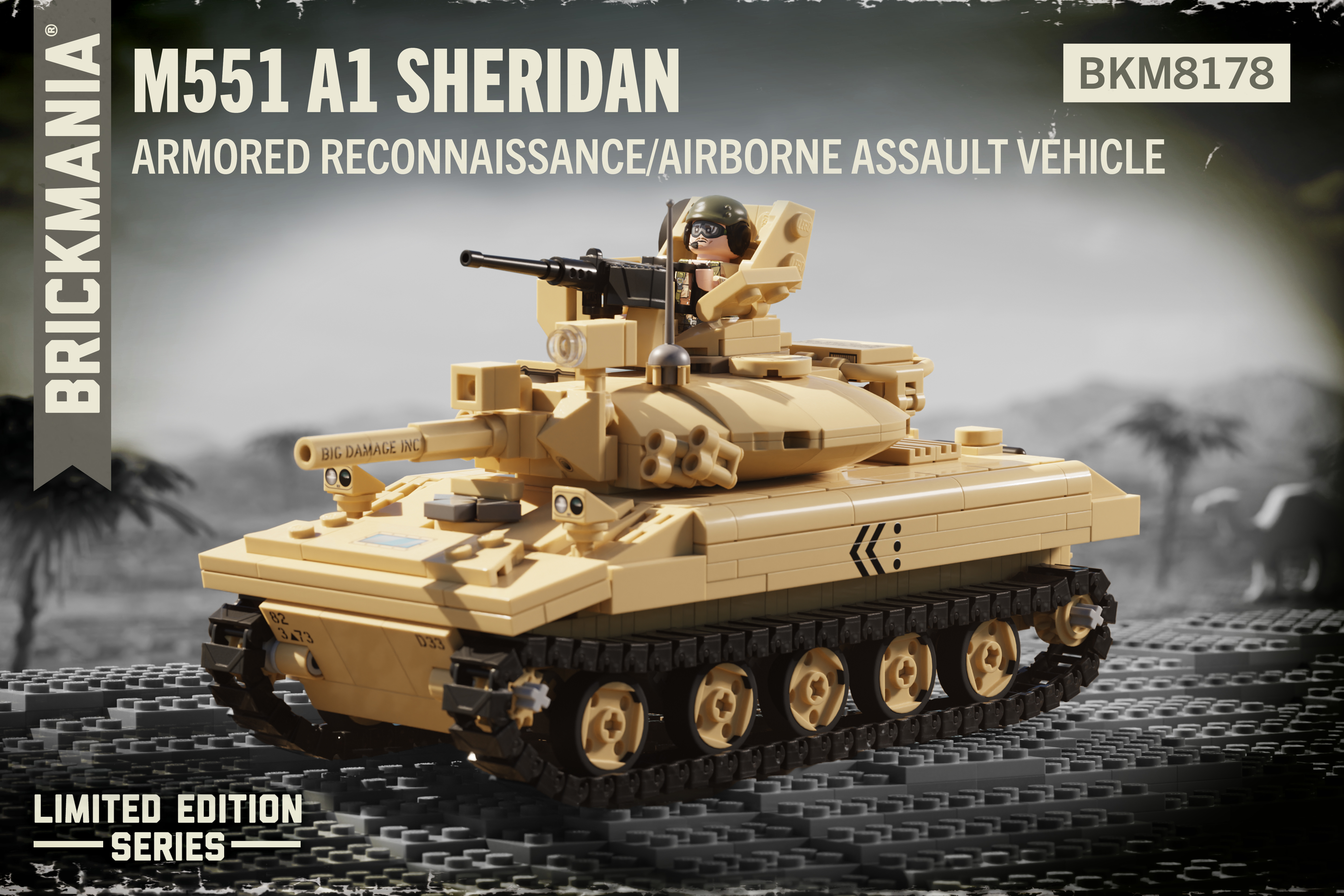 M551 A1 Sheridan – Armored Reconnaissance/Airborne Assault Vehicle