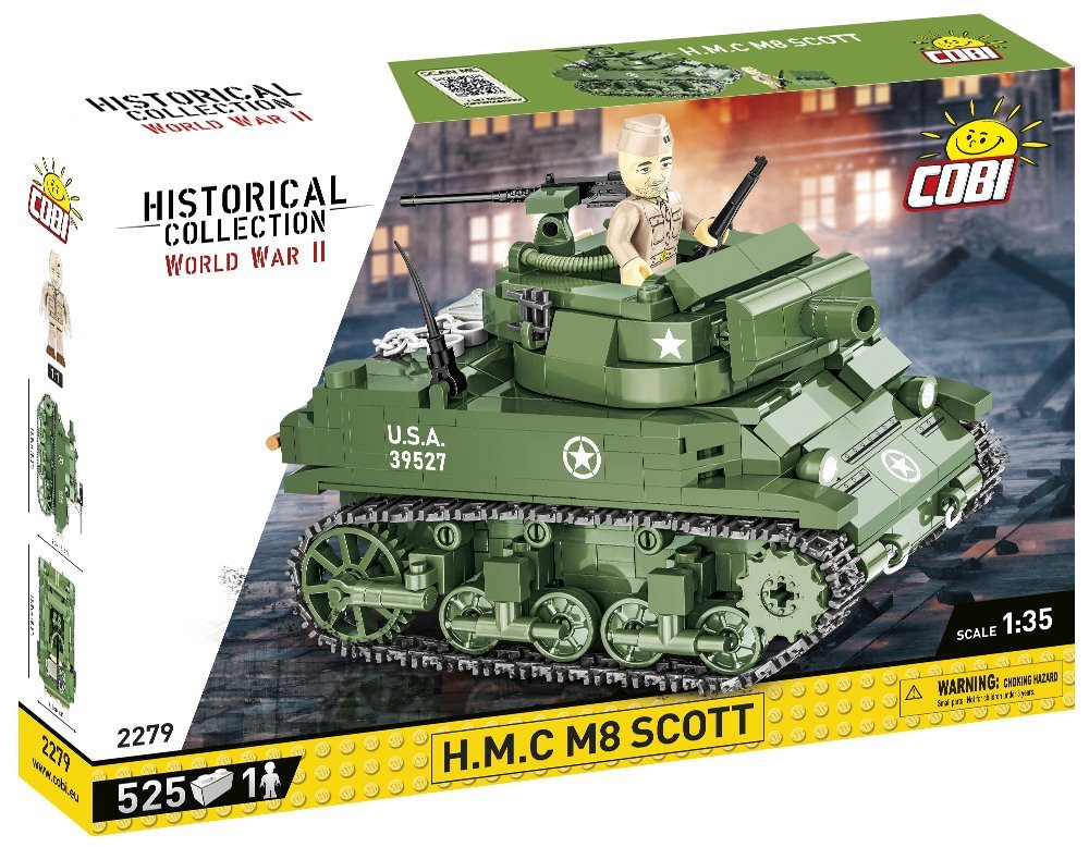 COBI H.M.C M8 Scott Tank: Set #2279