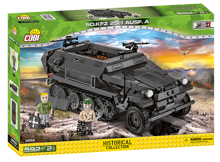 COBI SD.KFZ 251/1 Ausf. A Half-Track: Set #2552