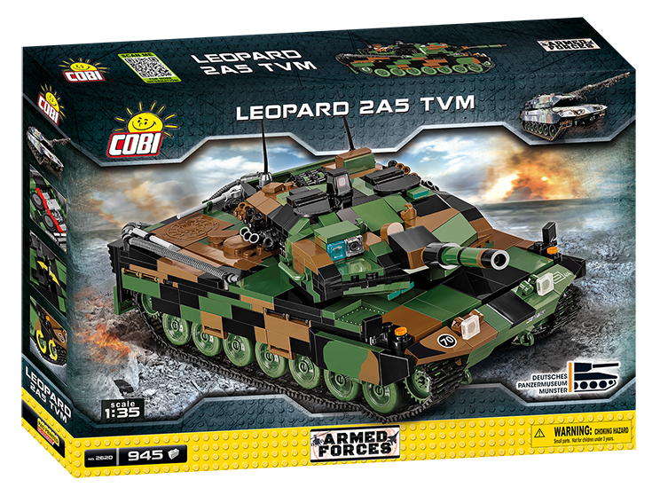 COBI Leopard 2A5 TVM Tank: Set #2620