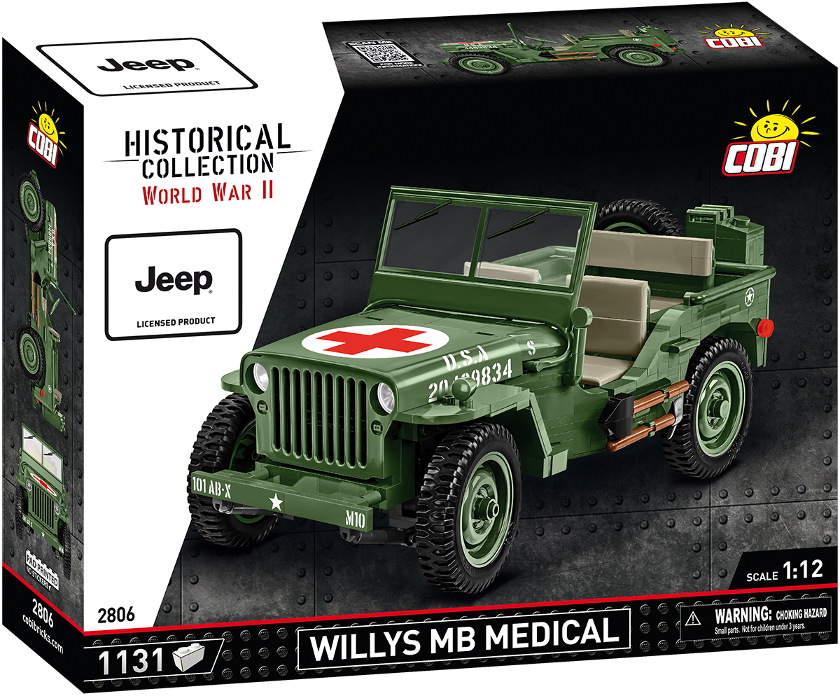 COBI JEEP Willys MB Medical: Set #2806