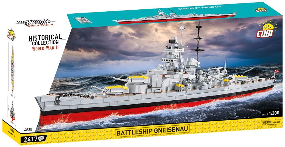 COBI Battleship Gneisenau: Set #4835