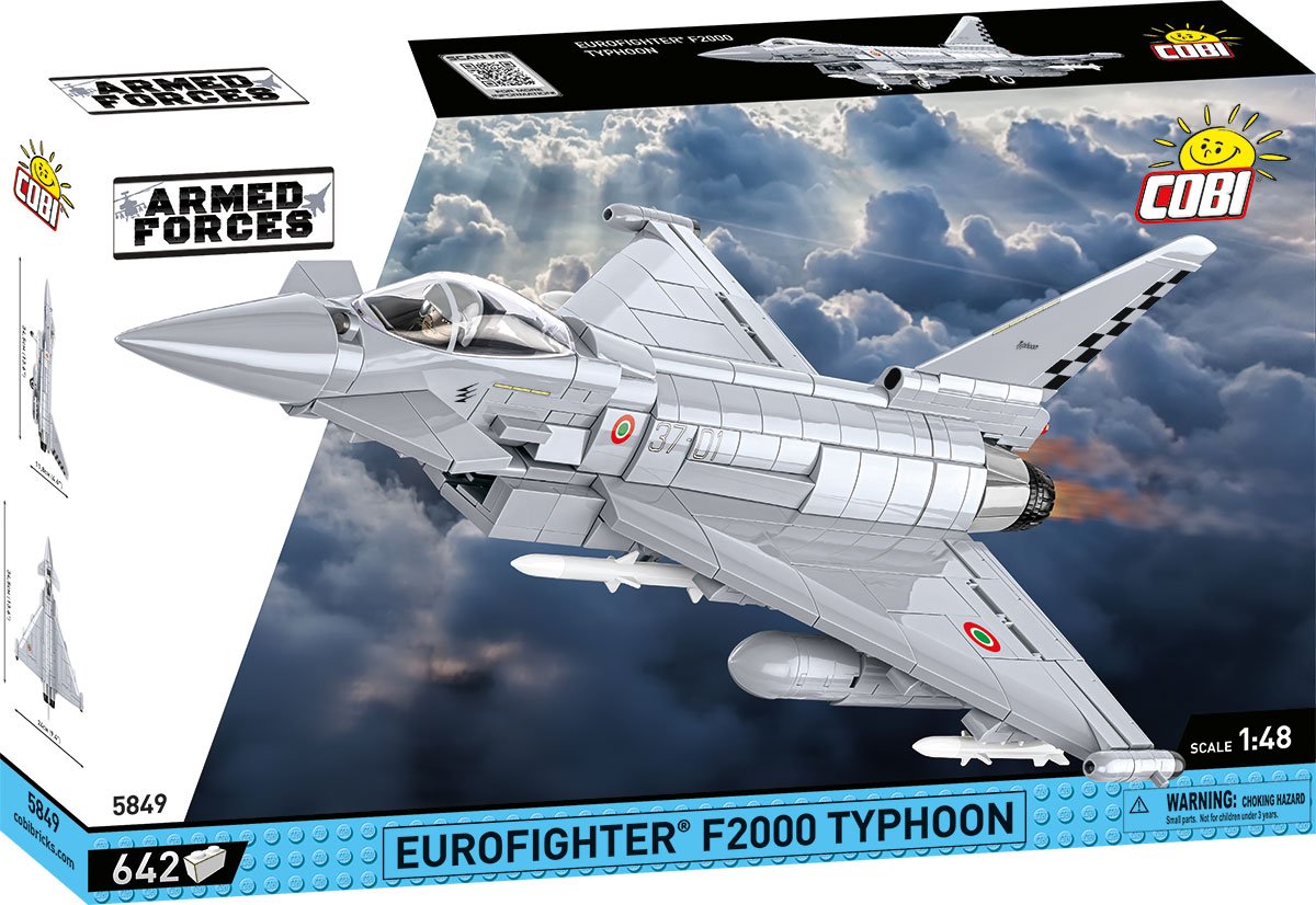 COBI Eurofighter F2000 Typhoon Fighter (Italy) : Set #5849
