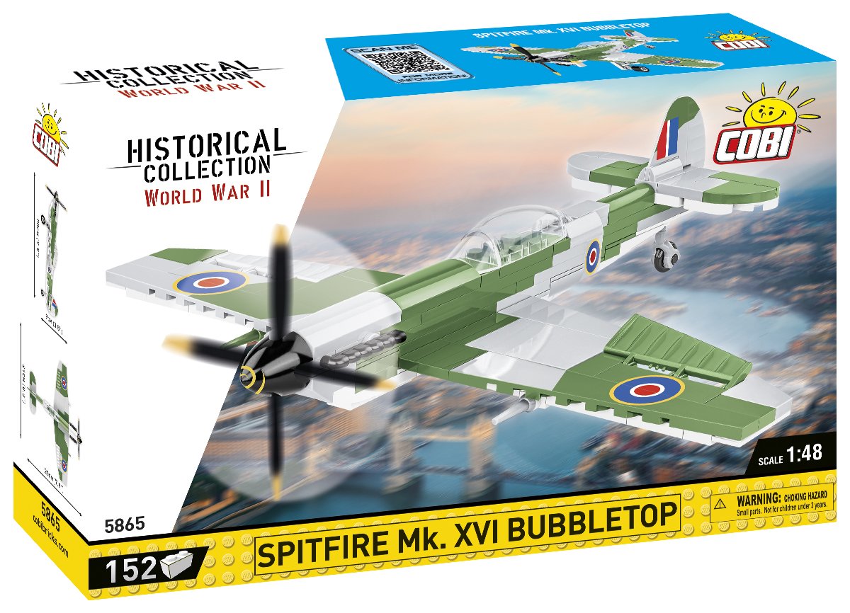 COBI Spitfire Mk. XVI Bubbletop : Set #5865