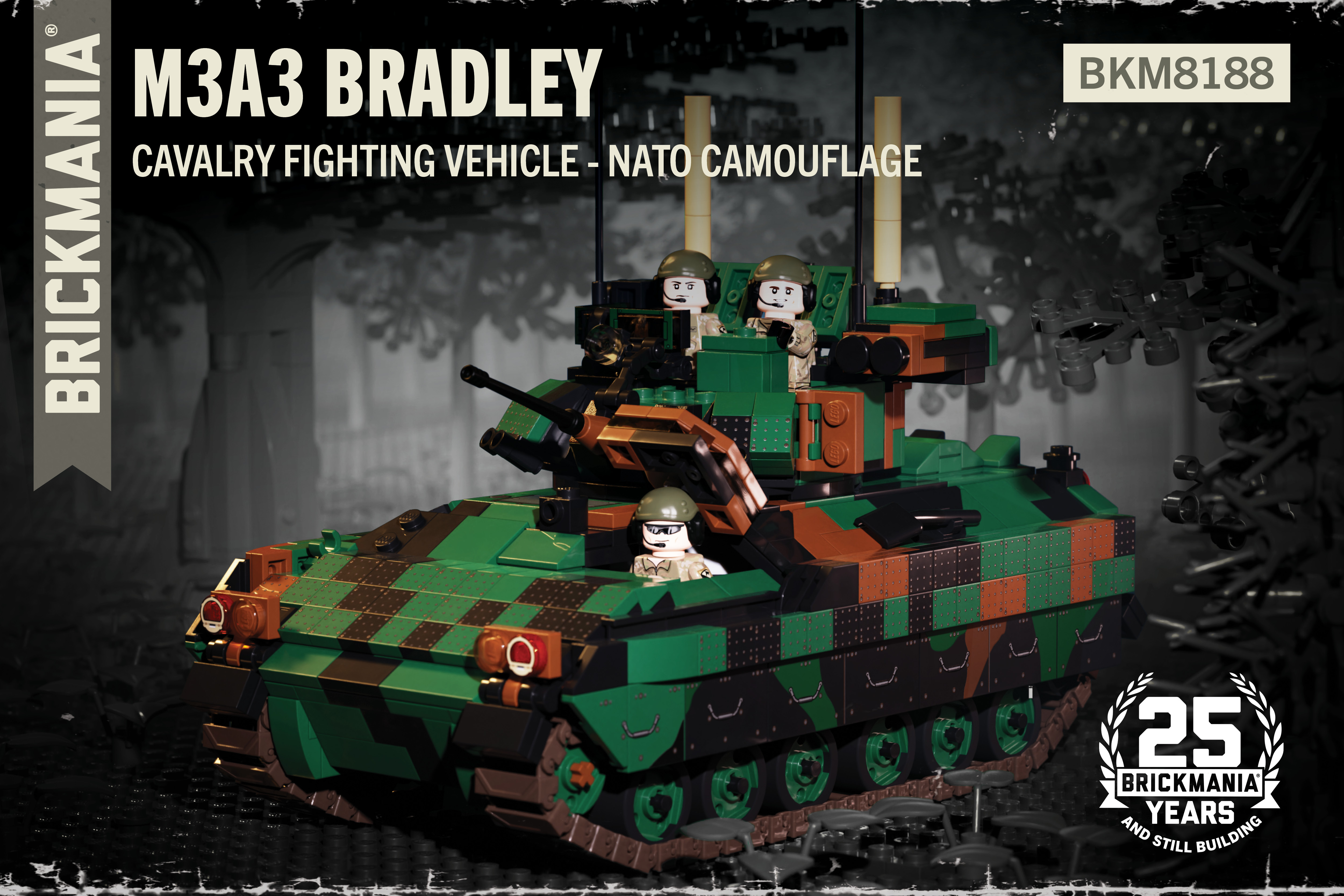 M3A3 Bradley - Cavalry Fighting Vehicle - NATO Camouflage
