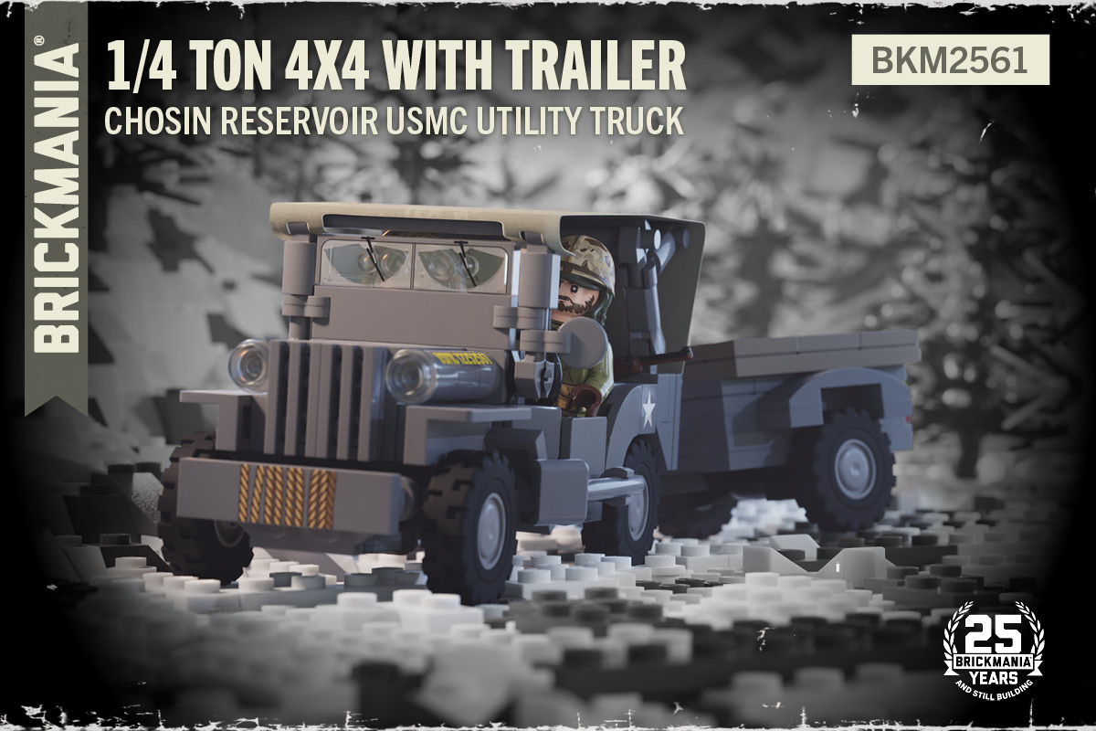 1/4 Ton 4x4 with Trailer - Chosin Reservoir USMC Utility Truck