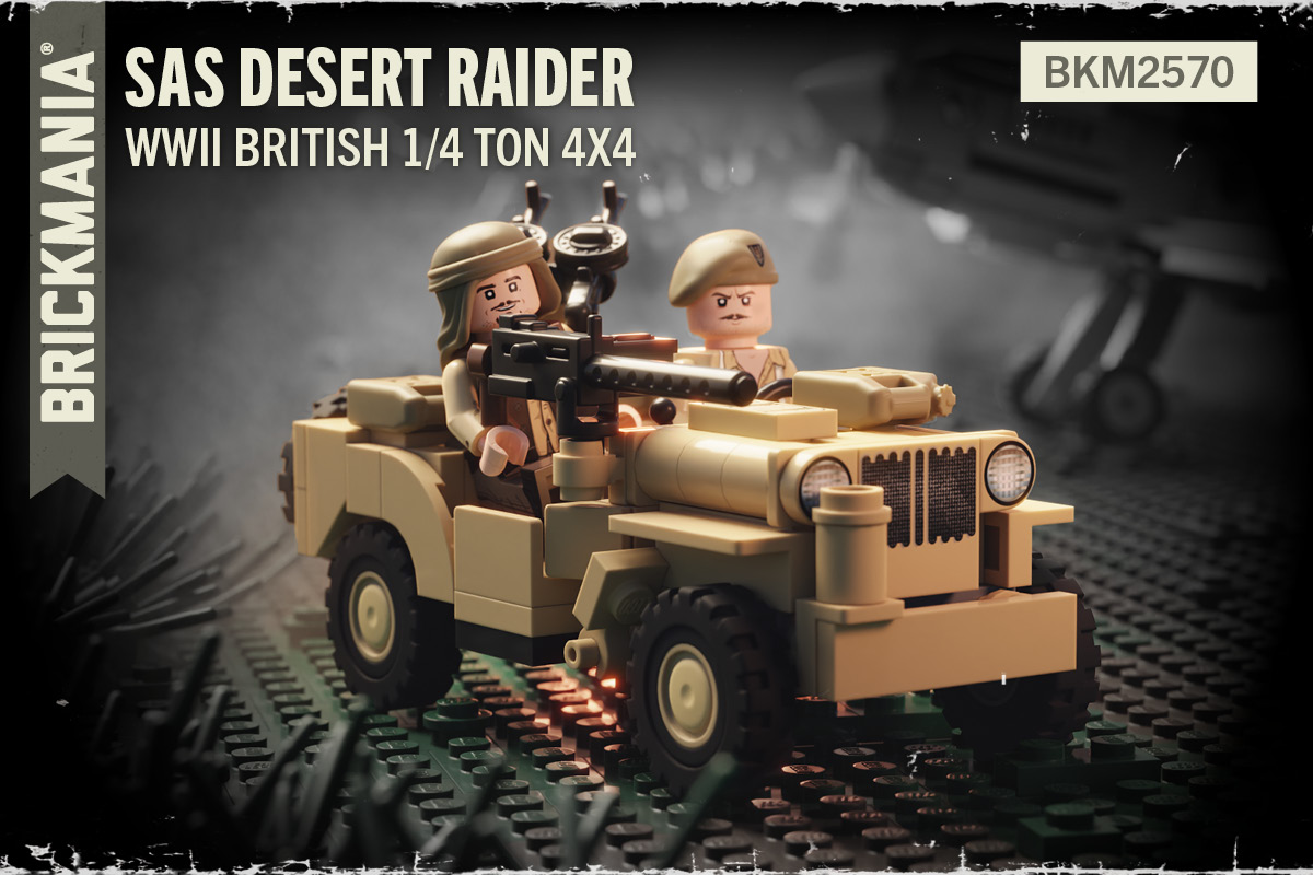 SAS Desert Raider WWII British 1/4 Ton 4x4 - Limited Preorder