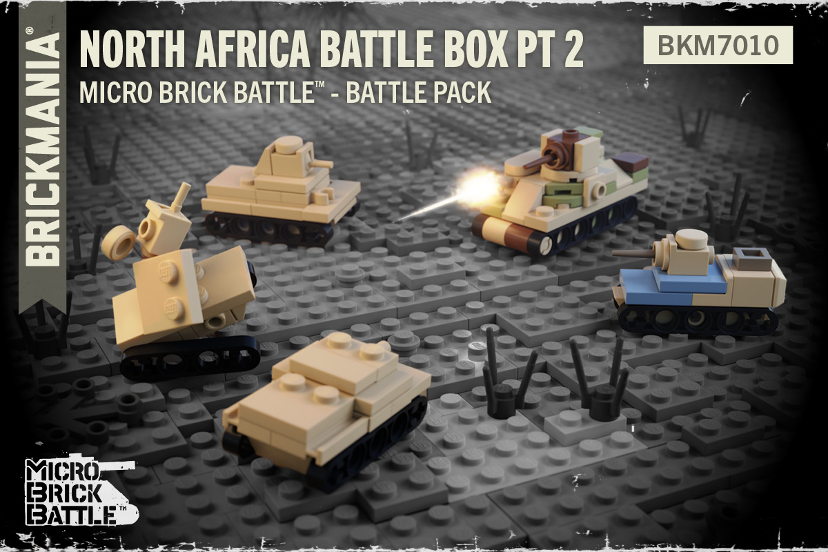 North Africa Battle Box Pt 2 - Micro Brick Battle - Battle Pack