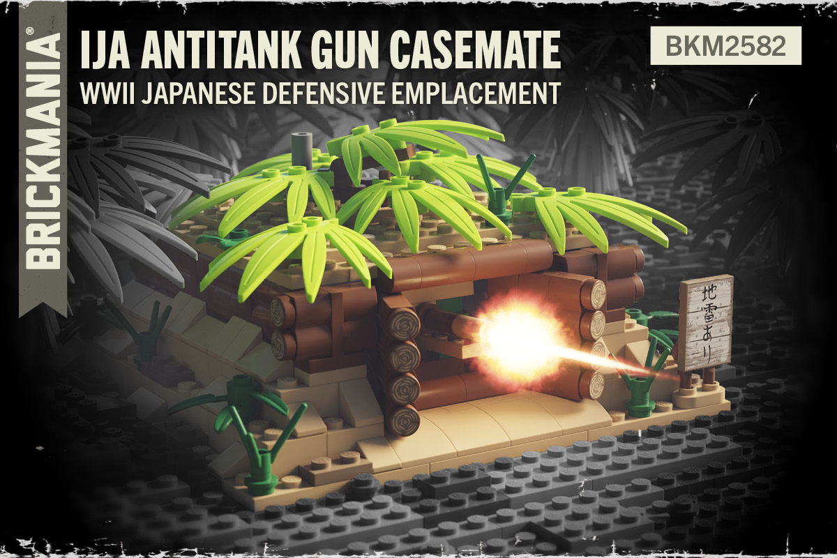 WWII COLLECTION 12枚組プレミアムBOX IJA Antitank Gun Casemate - WWII Japanese Defensive Emplacement