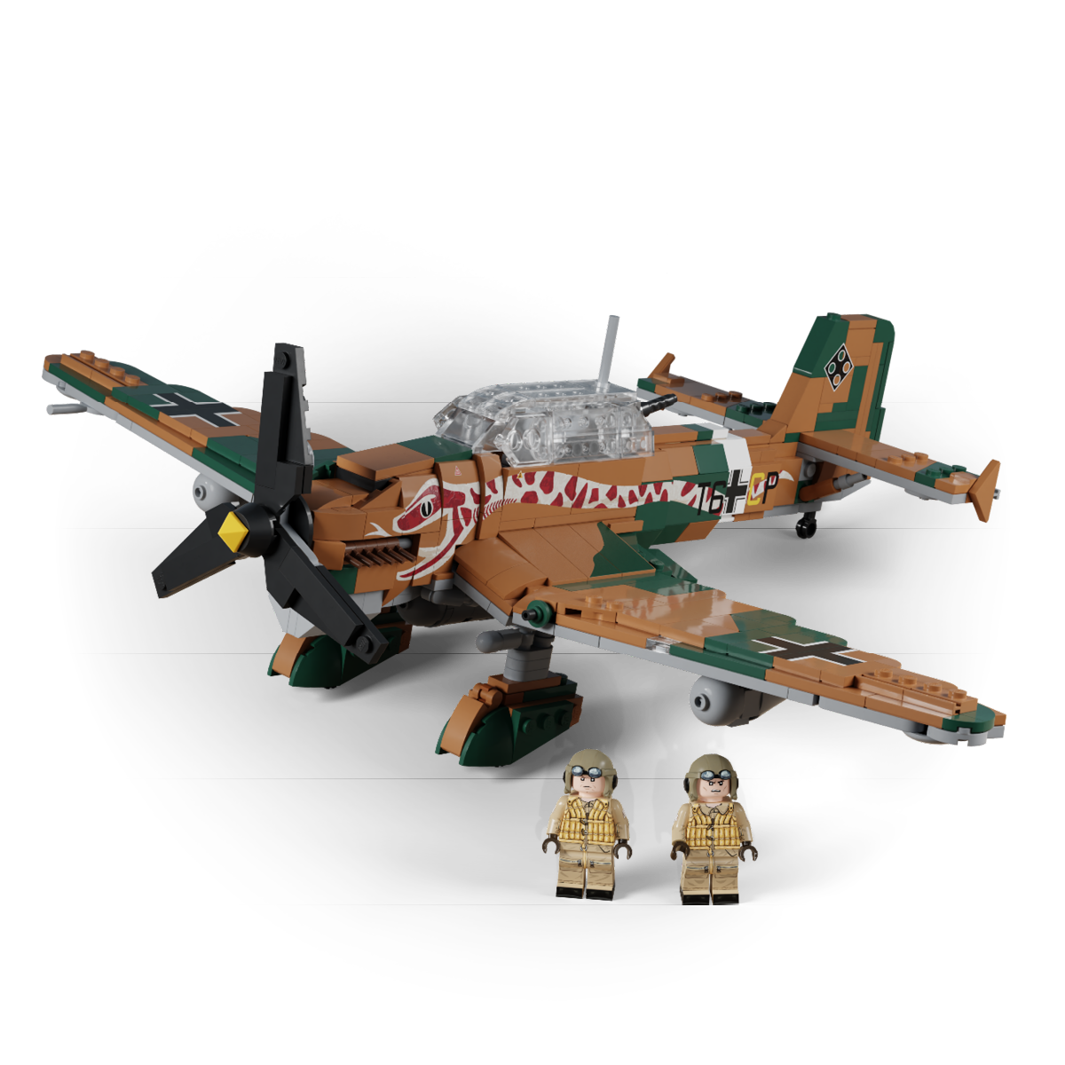 フランクリンミント　アーマーコレクション　Ju 87 スツーカ JU-87 R/2 Stuka - WWII German Long-Range Dive Bomber