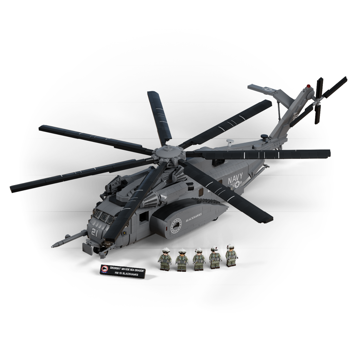 MH-53E Sea Dragon - US Navy Mine Sweeping & Heavy Lift Helicopter