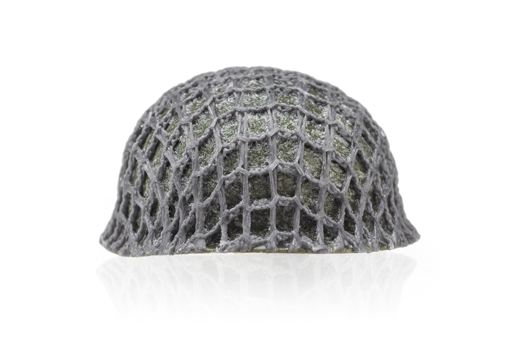 BrickArms M1 OD Steel Pot Helmet w/ Fabric Mesh - Brickmania Toys