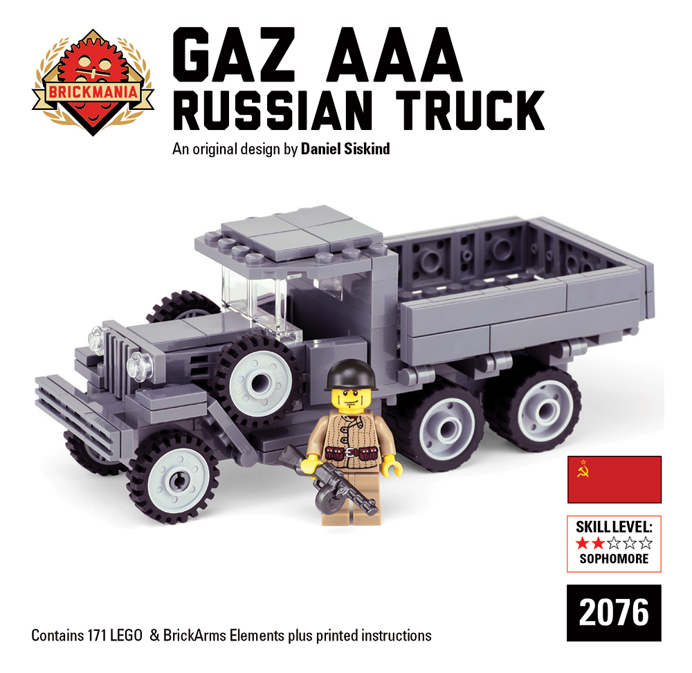 Gaz AAA Russian Truck - Brickmania Toys