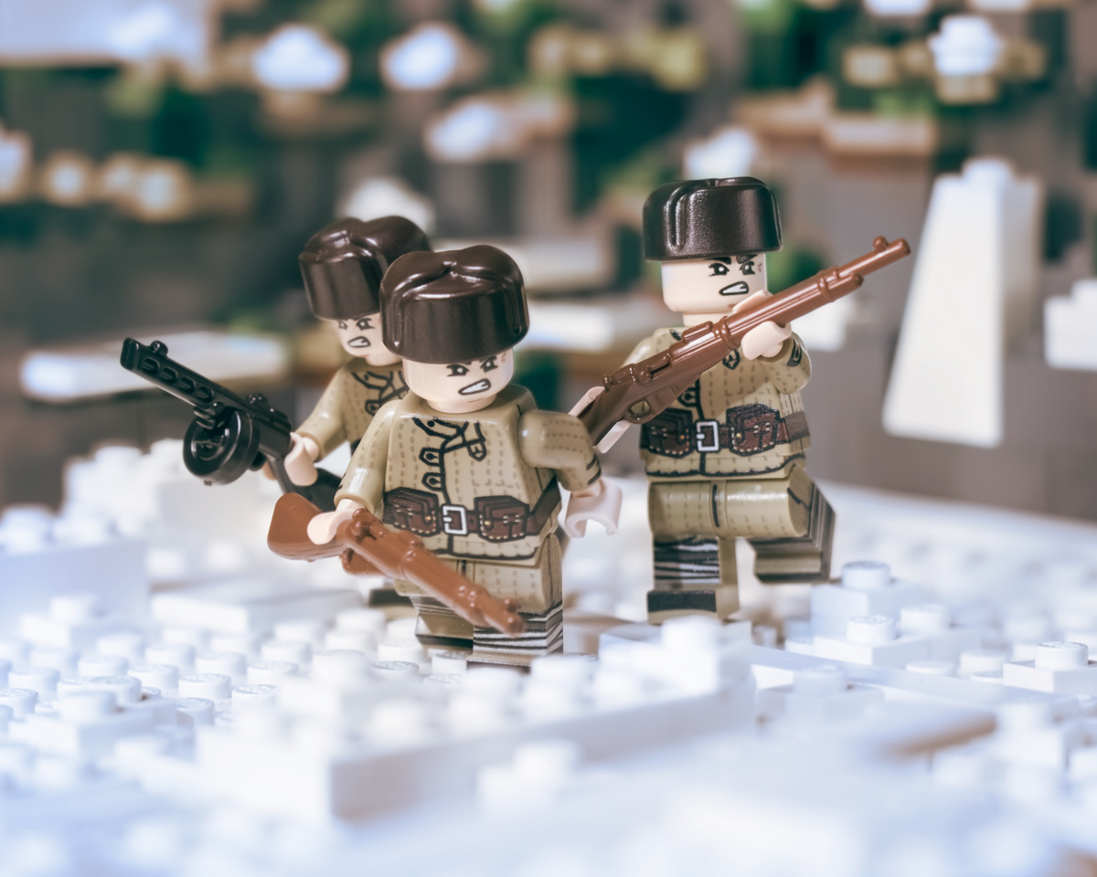 Korean War North Korean Infantry - Brickmania Toys