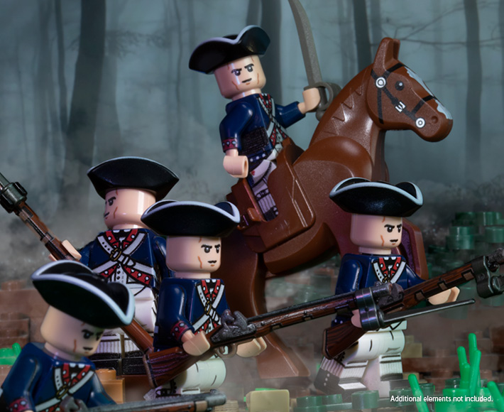 Revolutionary War American Soldier - Minifig of the Month