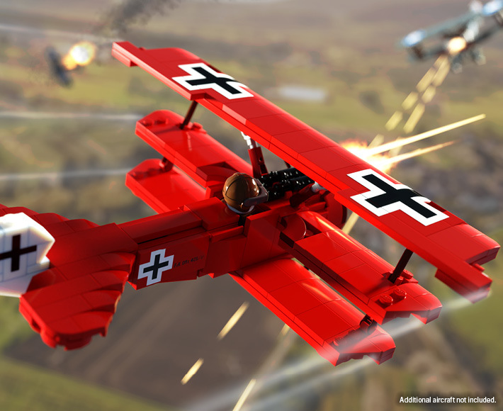 Fokker Dr.1 (Red Baron) - World War I Fighter Aircraft