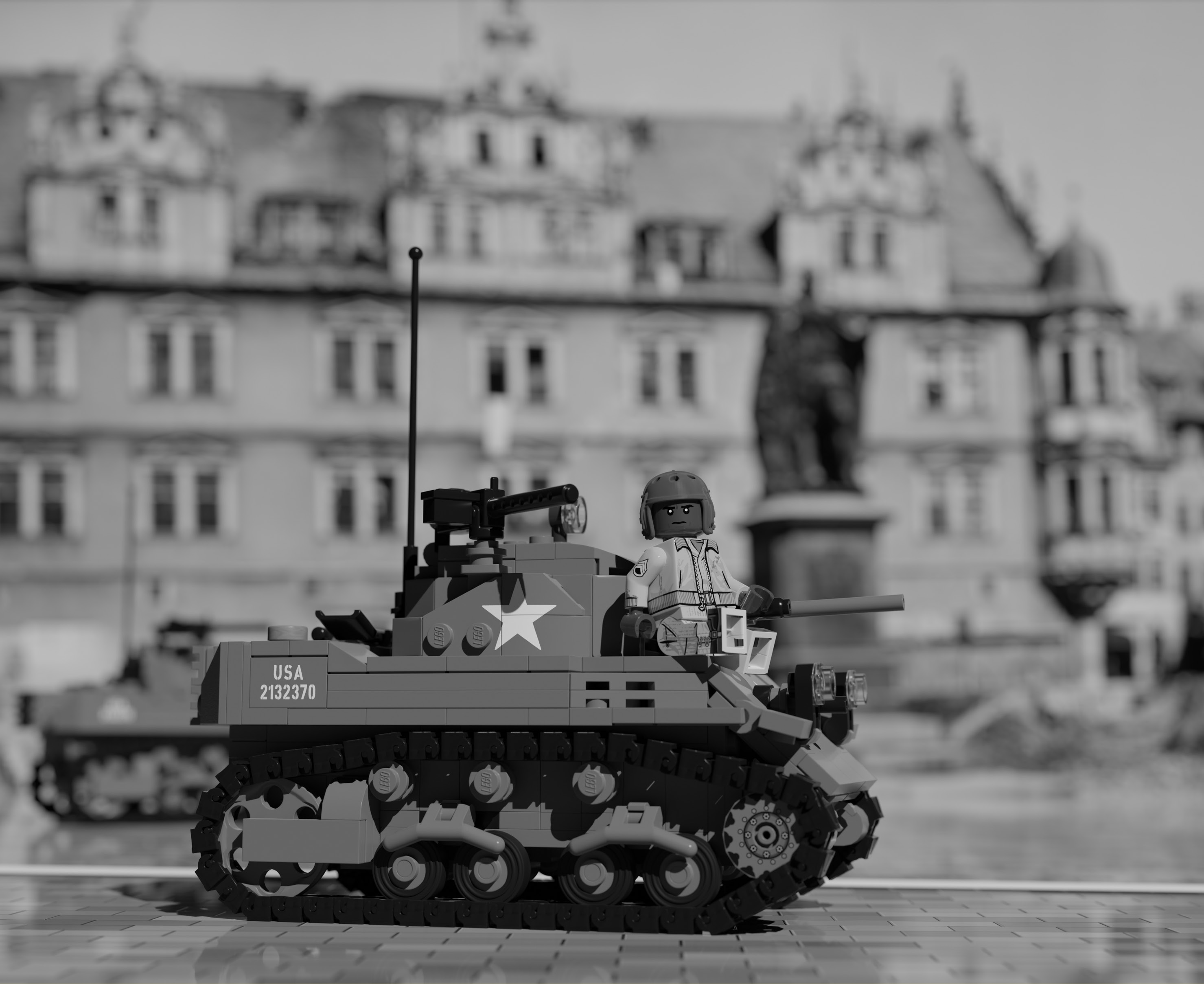 M5A1 Stuart – 761st Tank Battalion