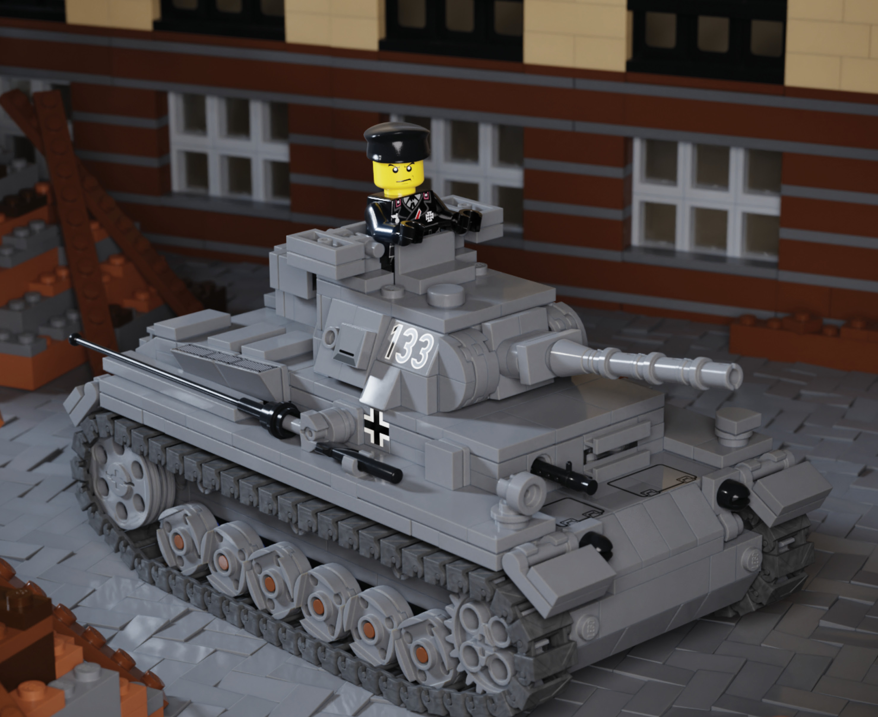 Lego deals panzer tank