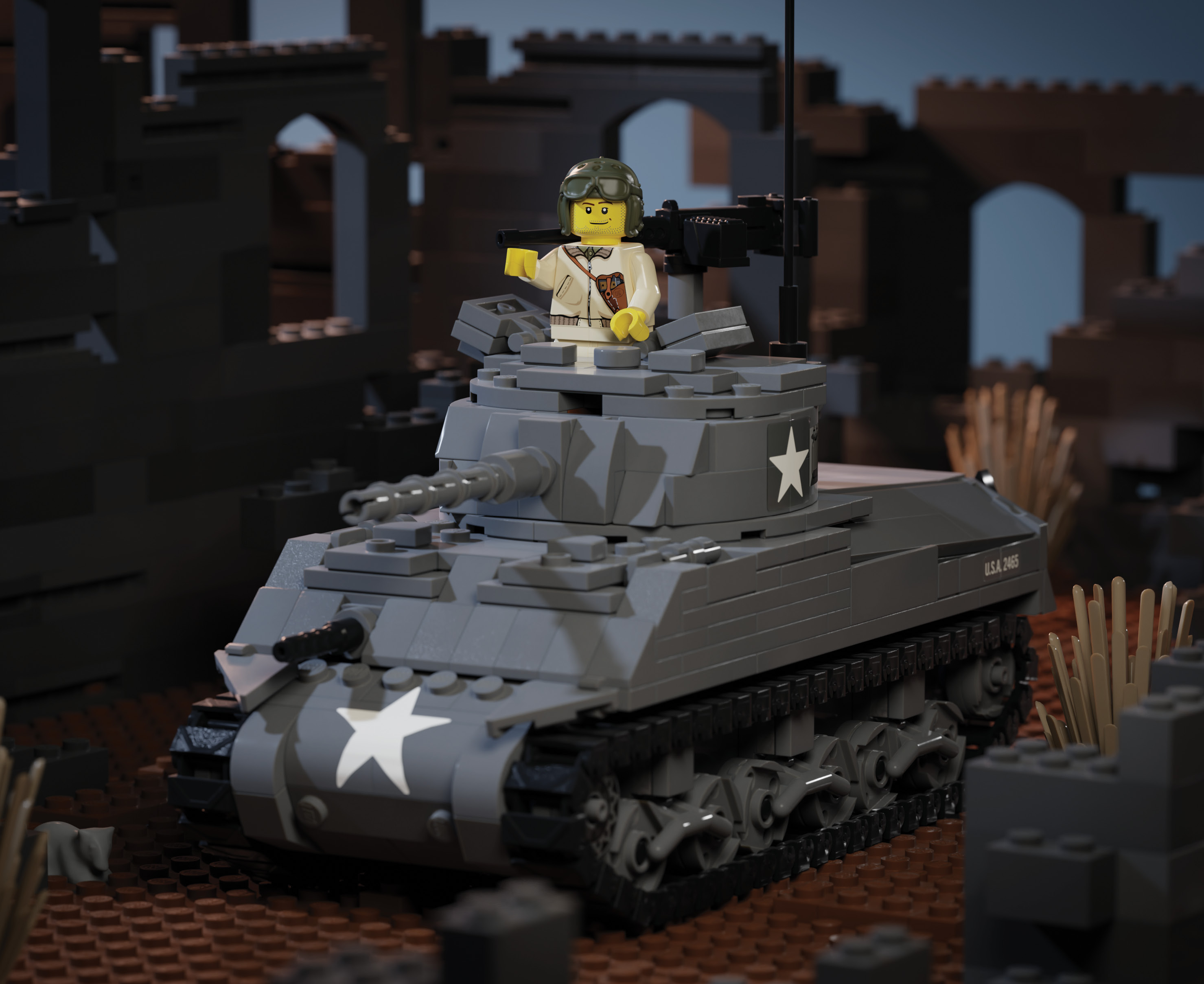 M4 Sherman  – Allied Medium Tank