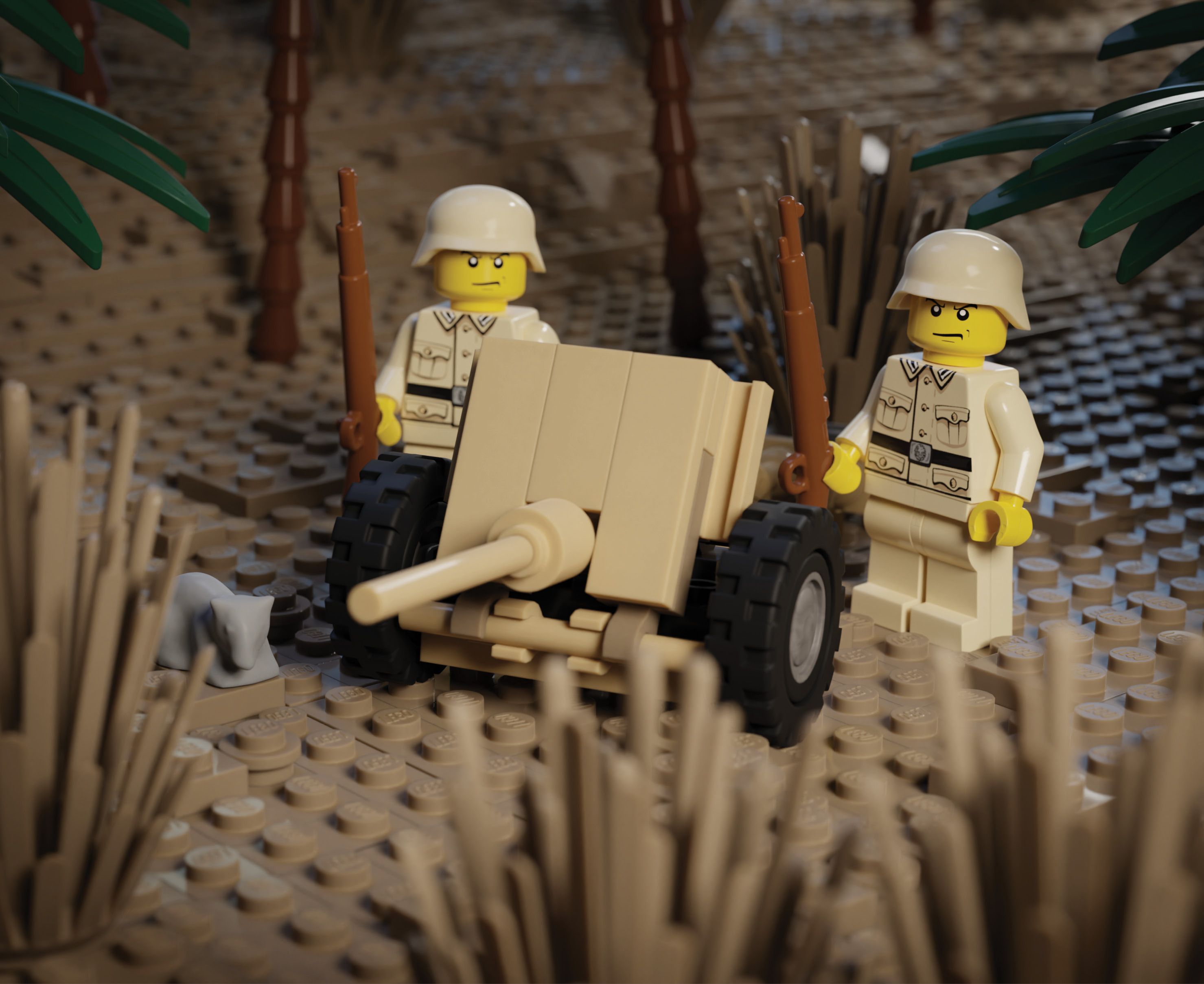 Pak 36 – 3.7cm Anti-Tank Gun – Brickmania Classic Series