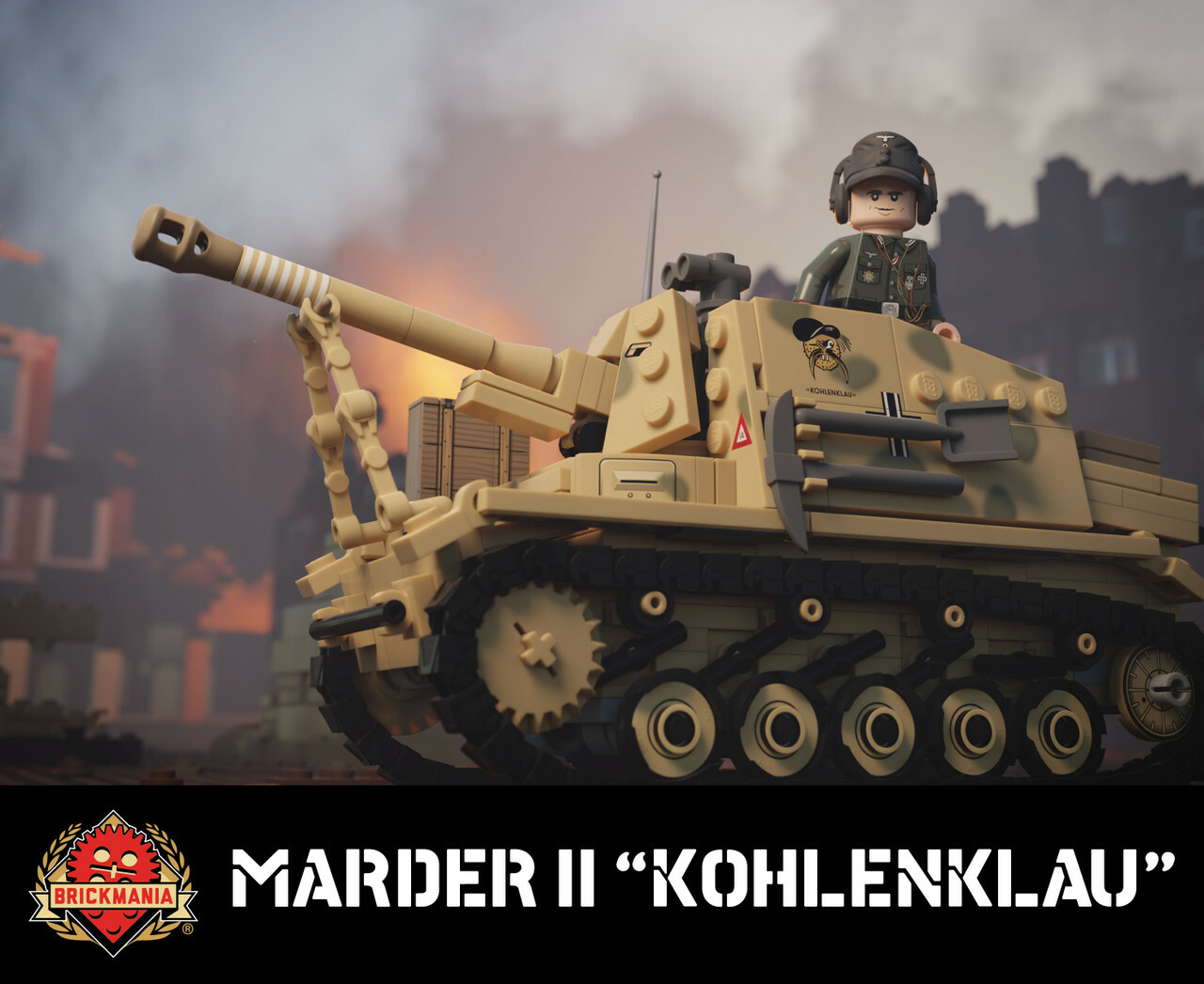 Marder II "Kohlenklau" – WWII German Self Propelled Anti-Tank Gun