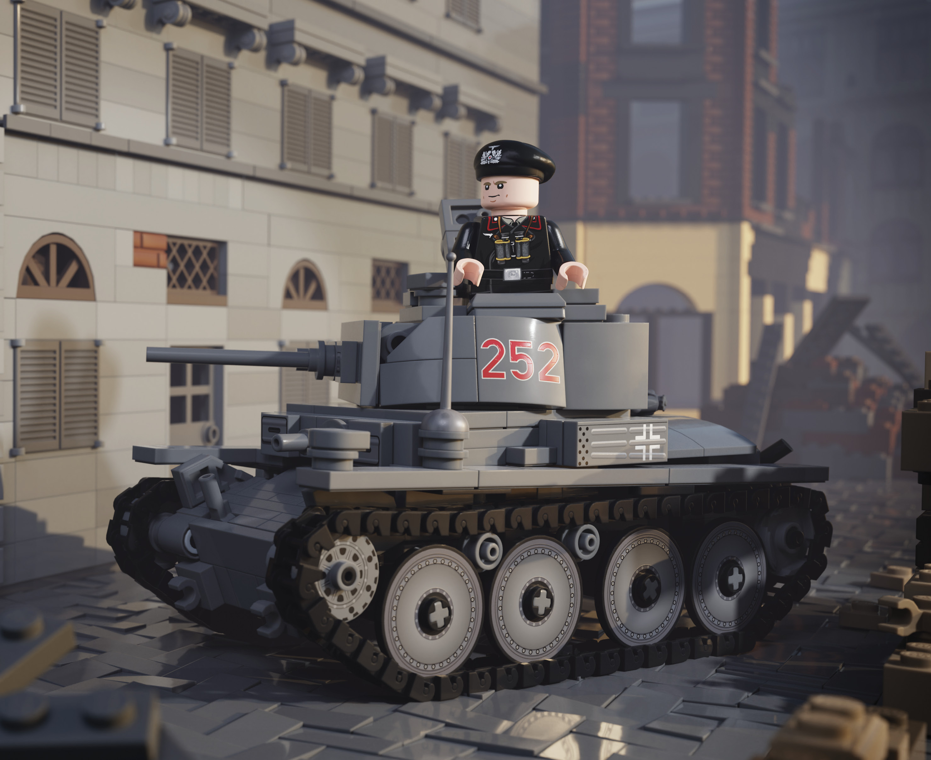 Panzer 38 (t) Ausf. E/F – WWII German Light Tank