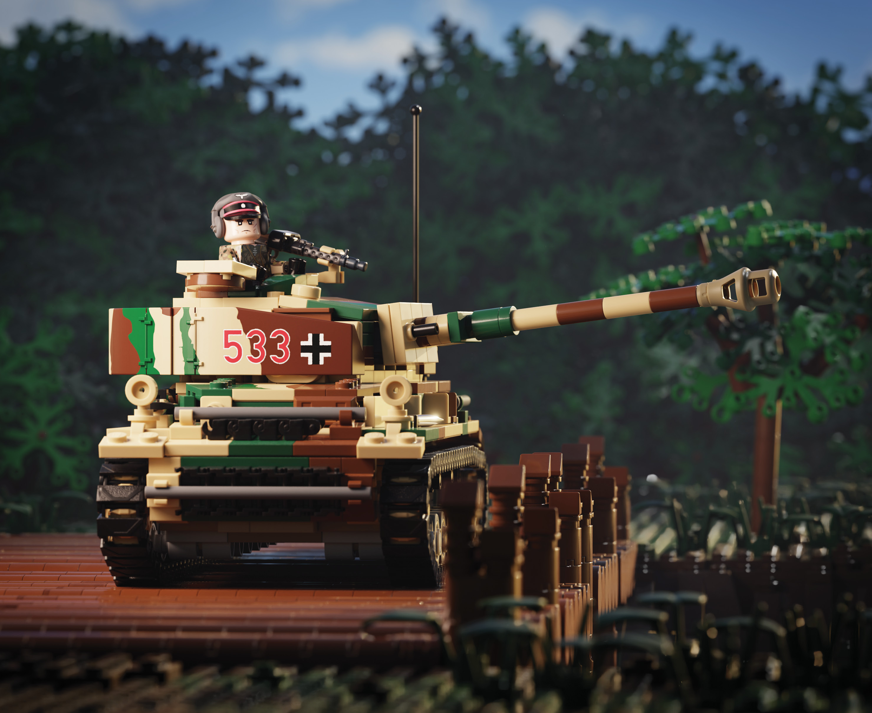 Panzer IV Ausf. H – WWII German Medium Tank