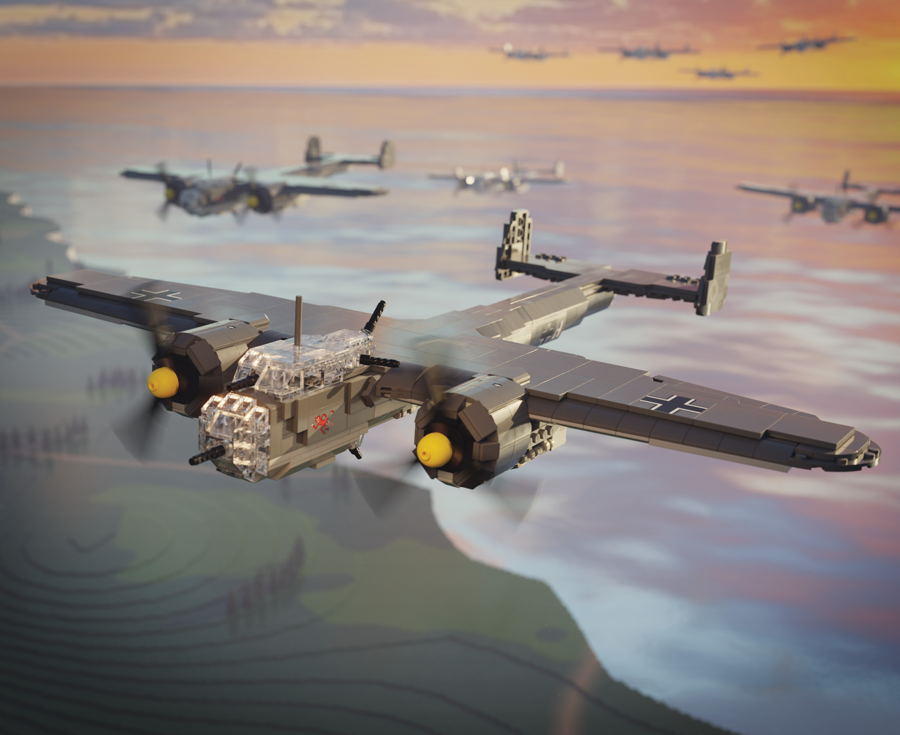 Dornier Do-17 Z - WWII German Light Bomber Dornier Do-17 Z - WWII German Light Bomber