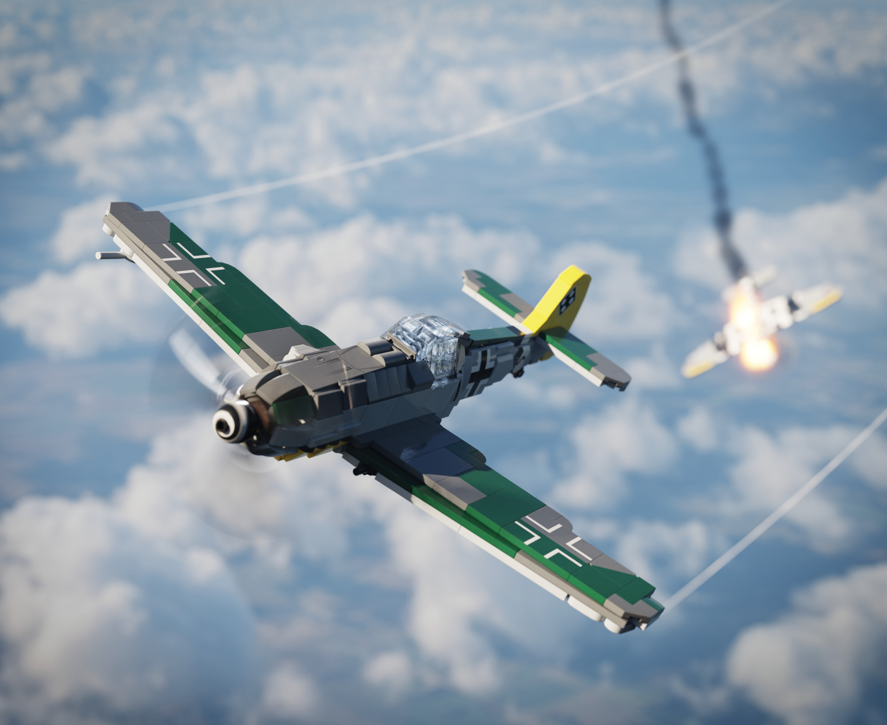 Focke-Wulf FW 190 D-9  - WWII German High-Altitude Fighter Aircraft