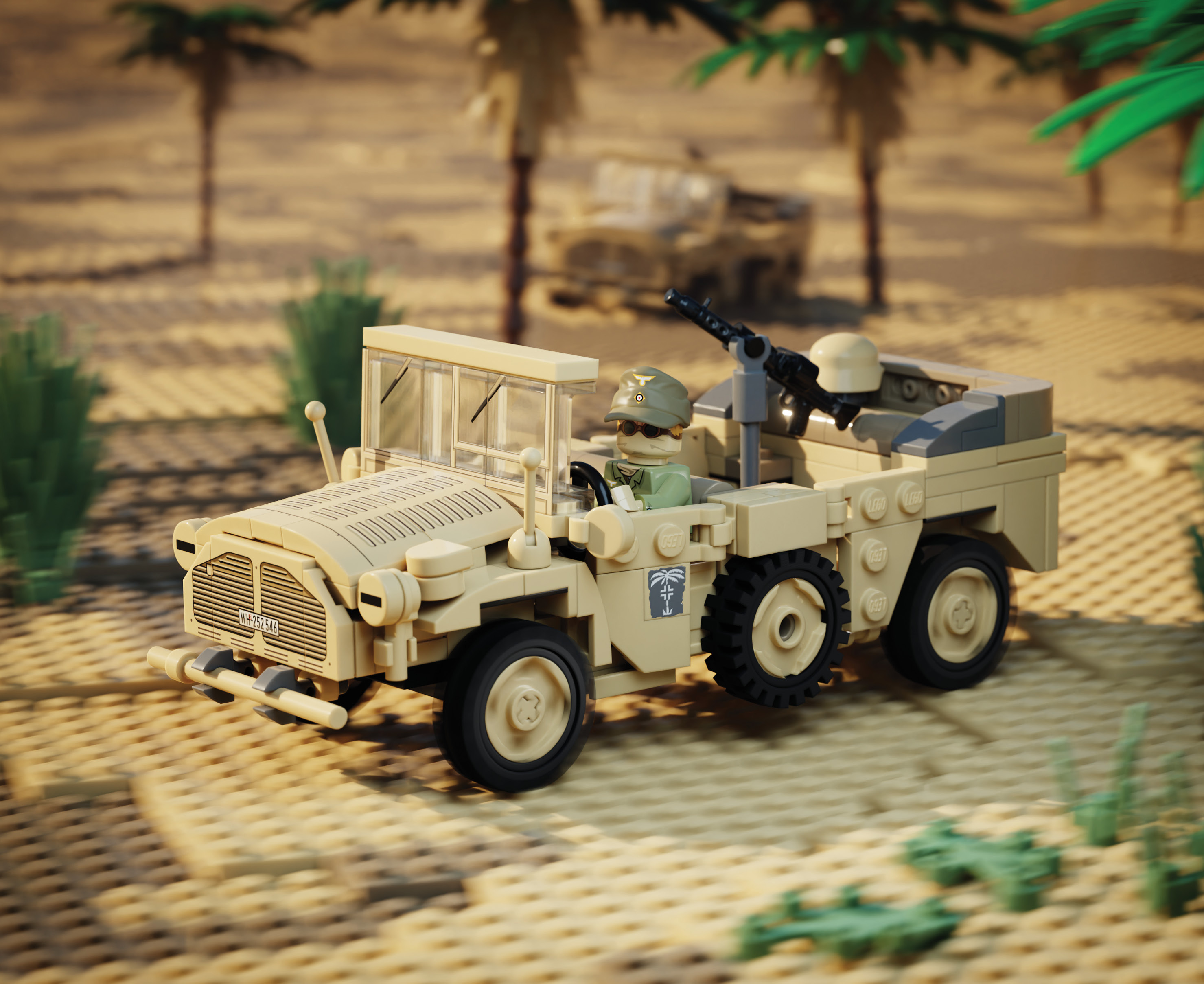 Horch 108 Type 1A  - WWII German Heavy Off-Road Passenger Car
