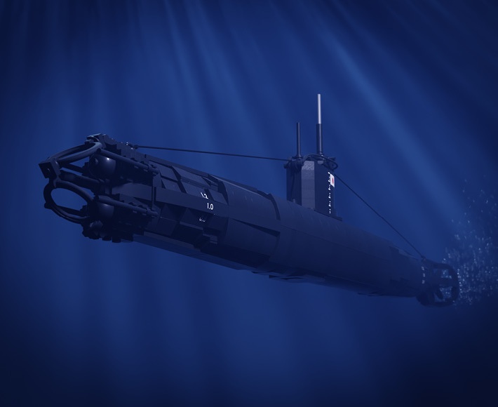 Type A - Ko Hyoteki WWII Japanese Midget Submarine Type A - Ko Hyoteki WWII Japanese Midget Submarine