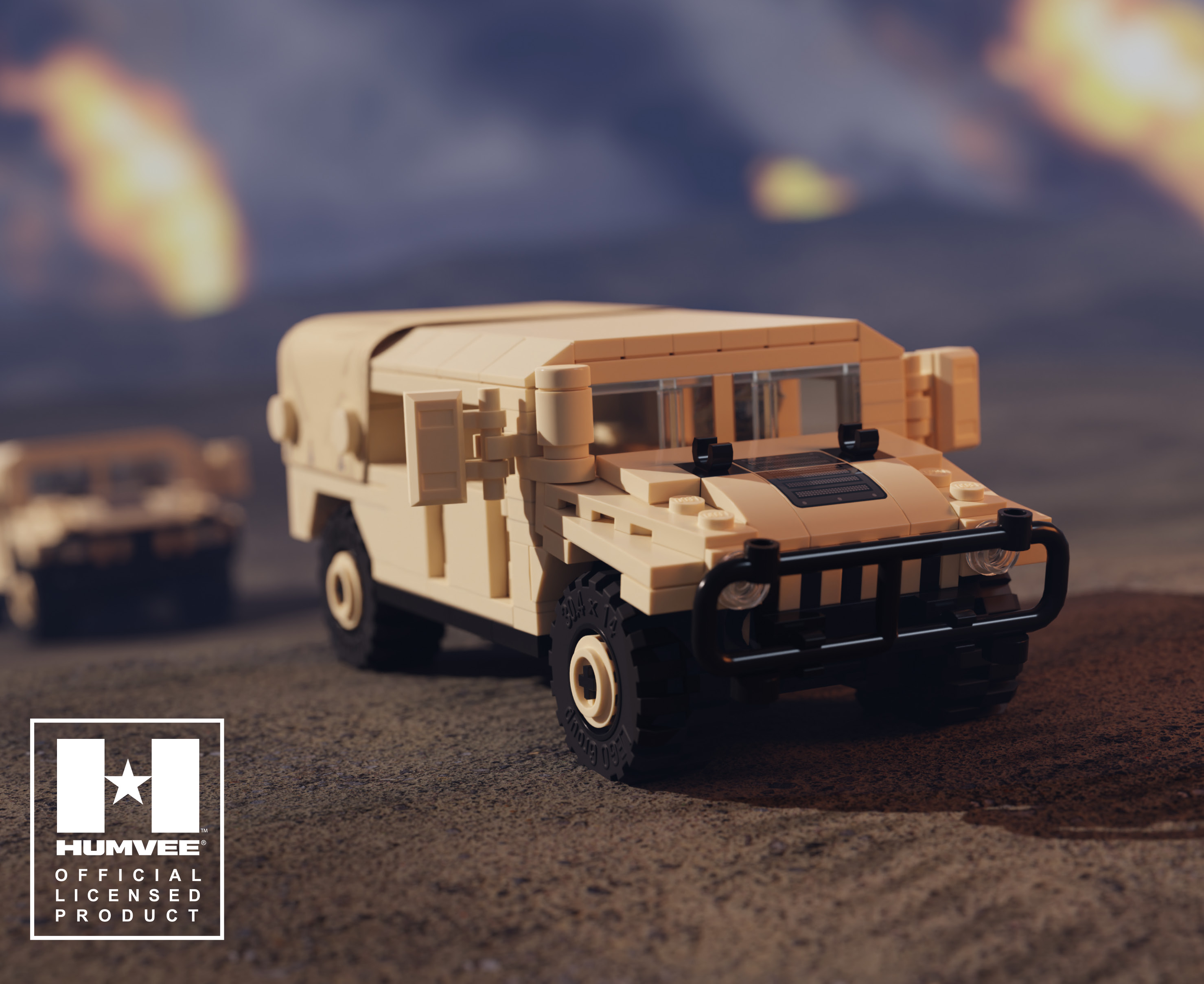 Humvee® M998 Tactical Vehicle – Desert Storm Edition