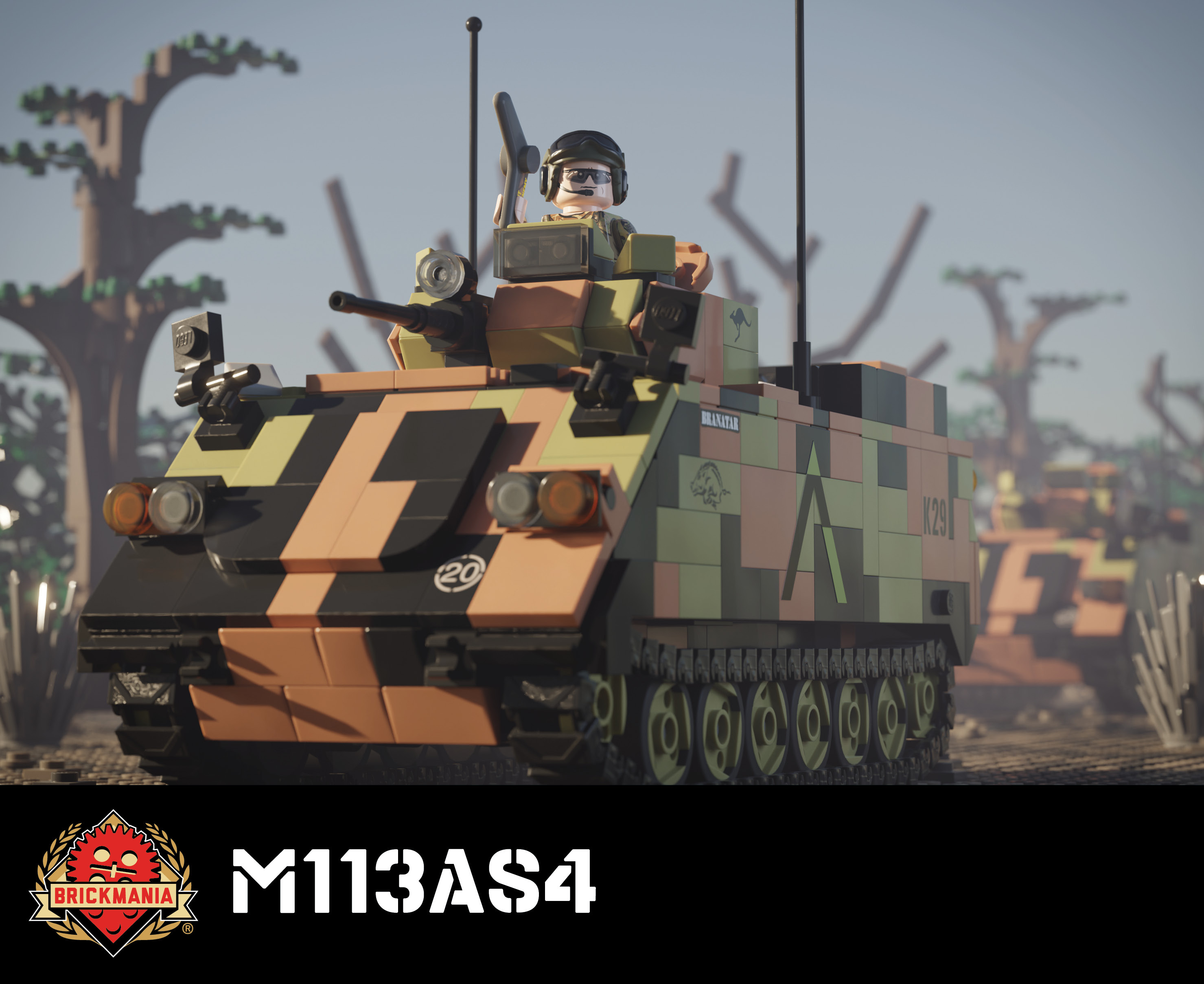 M113AS4 – Australian Armored Personnel Carrier