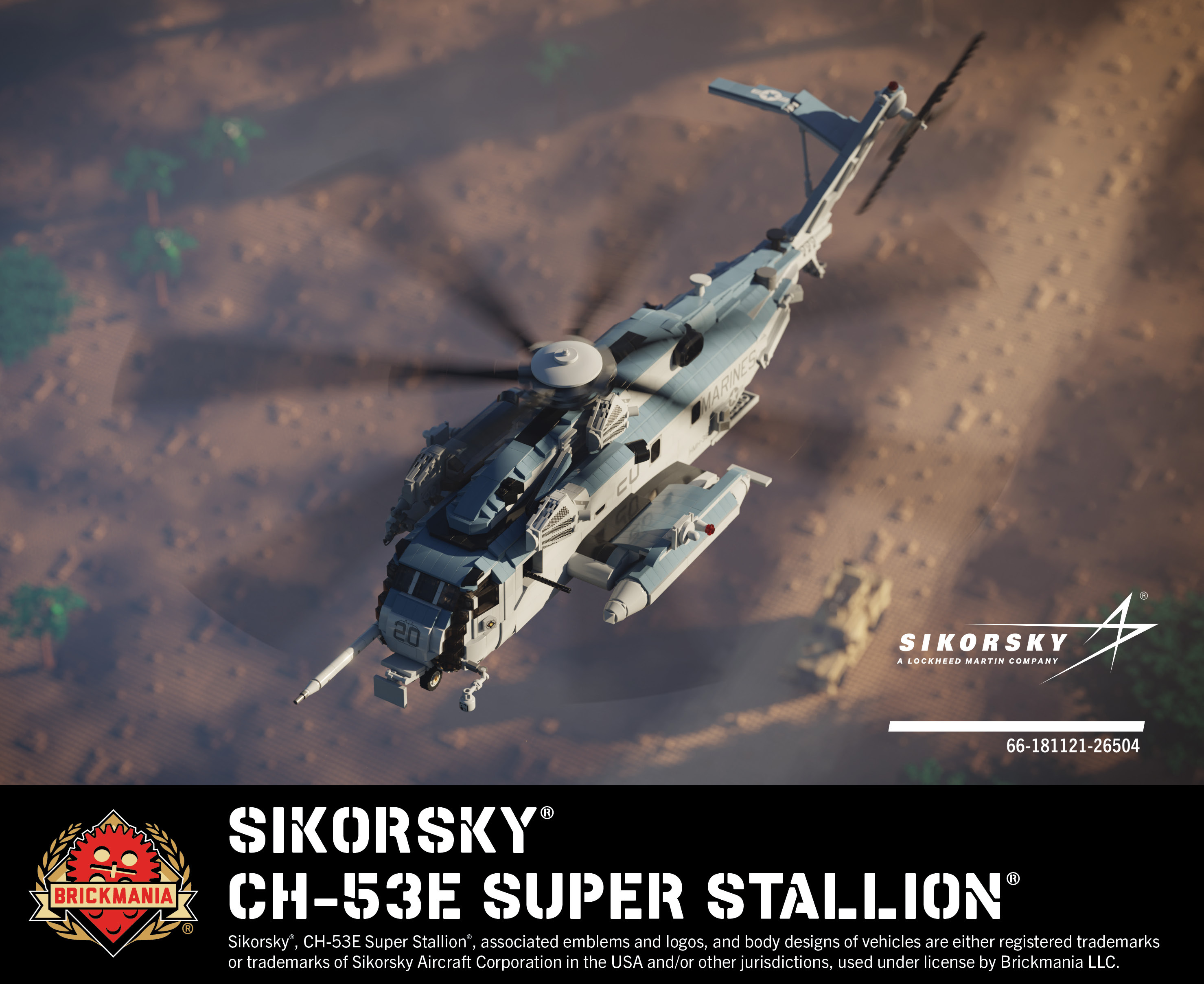 Sikorsky® CH-53E Super Stallion® – US Marines Heavy Lift Helicopter