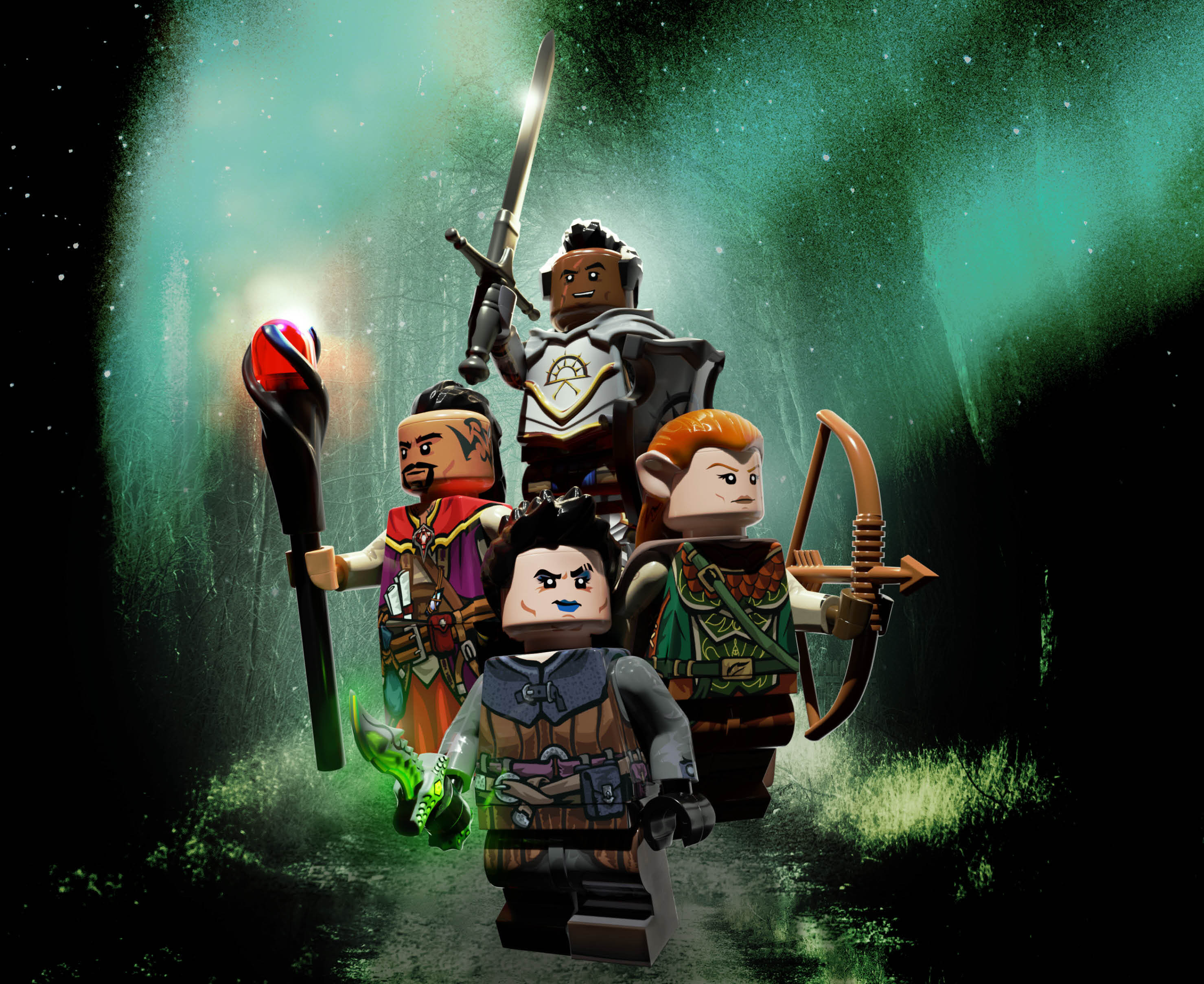 Adventurers – Custom Minifig 4-Pack