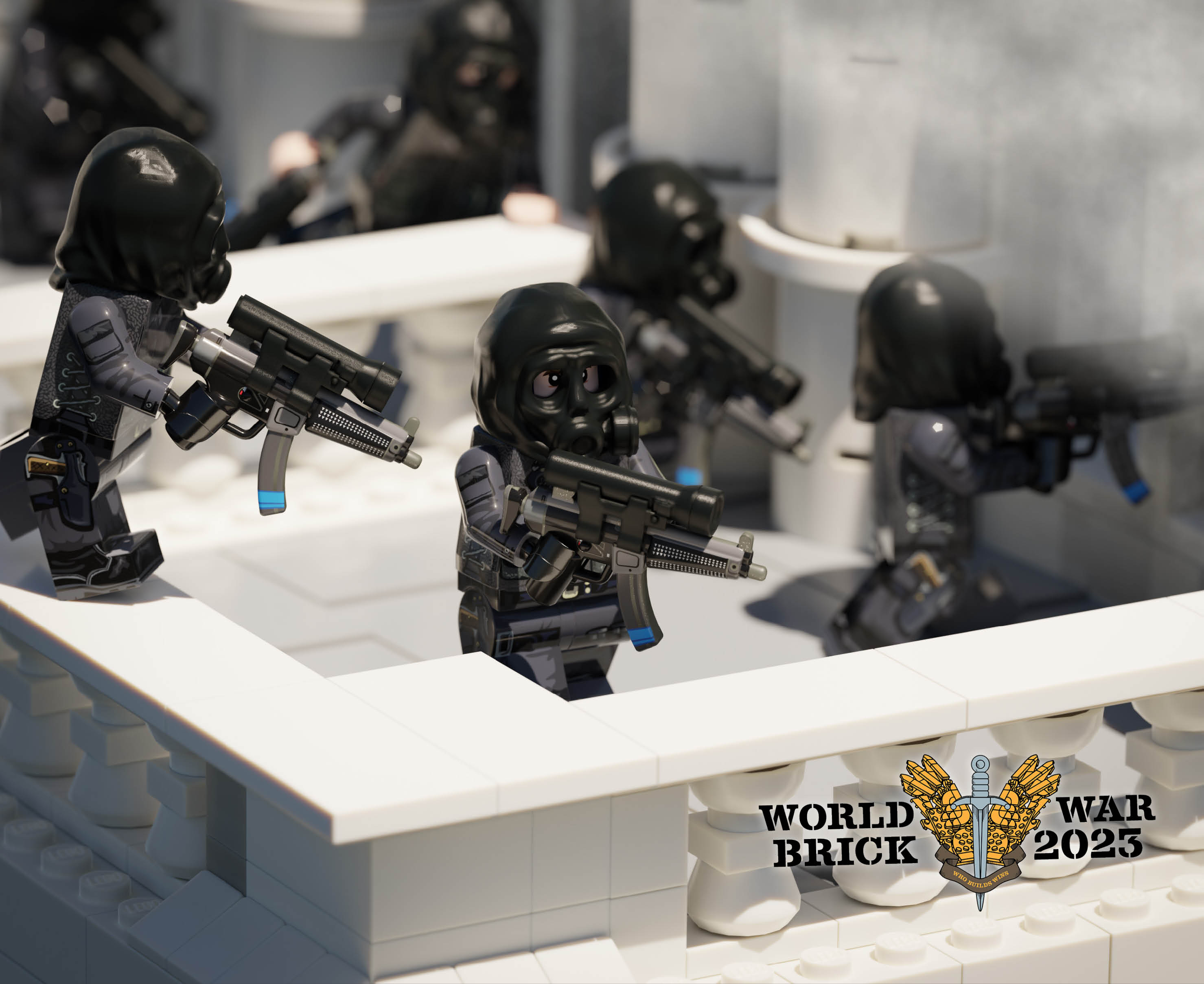 SAS Operation Nimrod – 2023 World War Brick Minifig 2-Pack