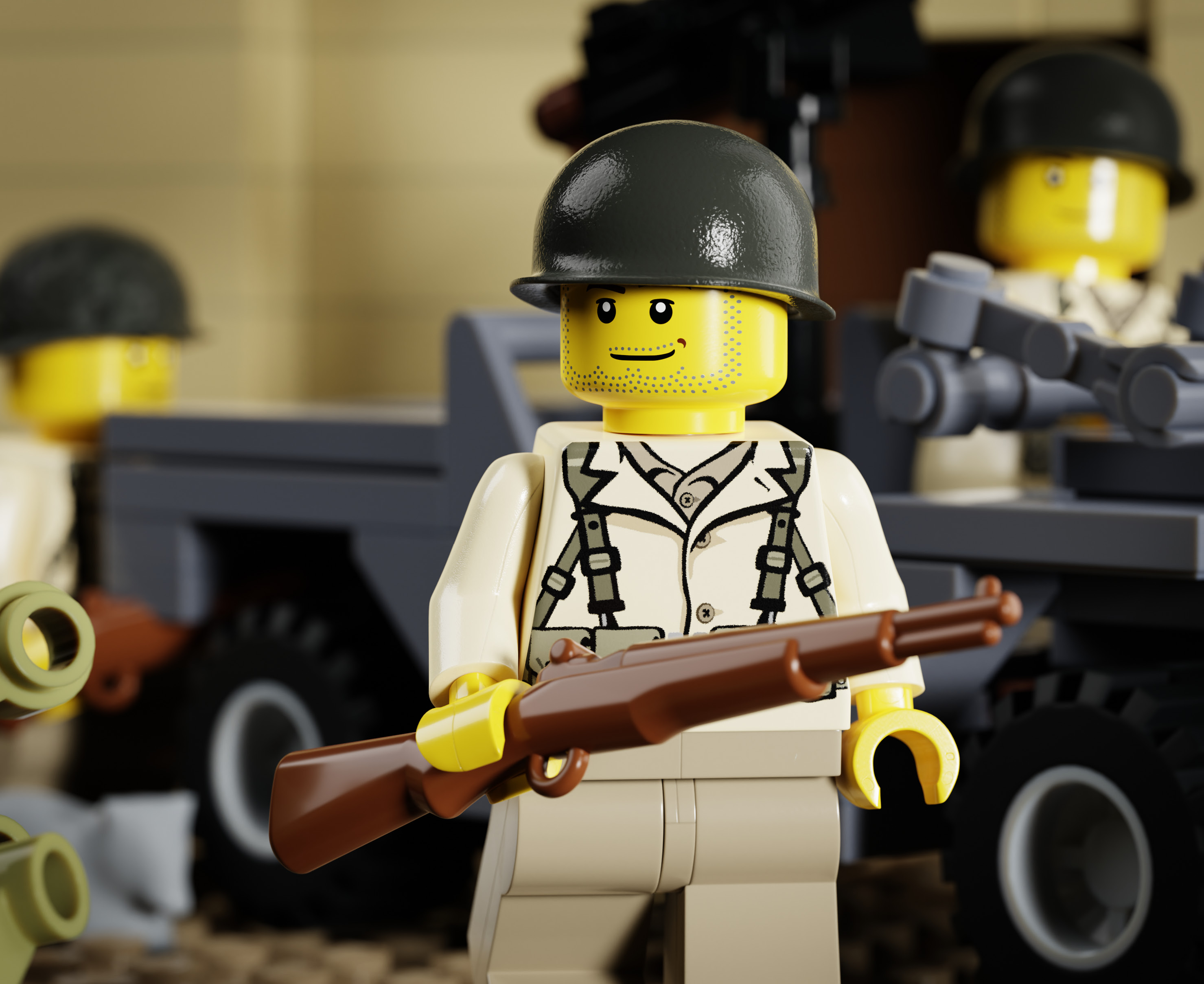 Lego Ww2 American Army