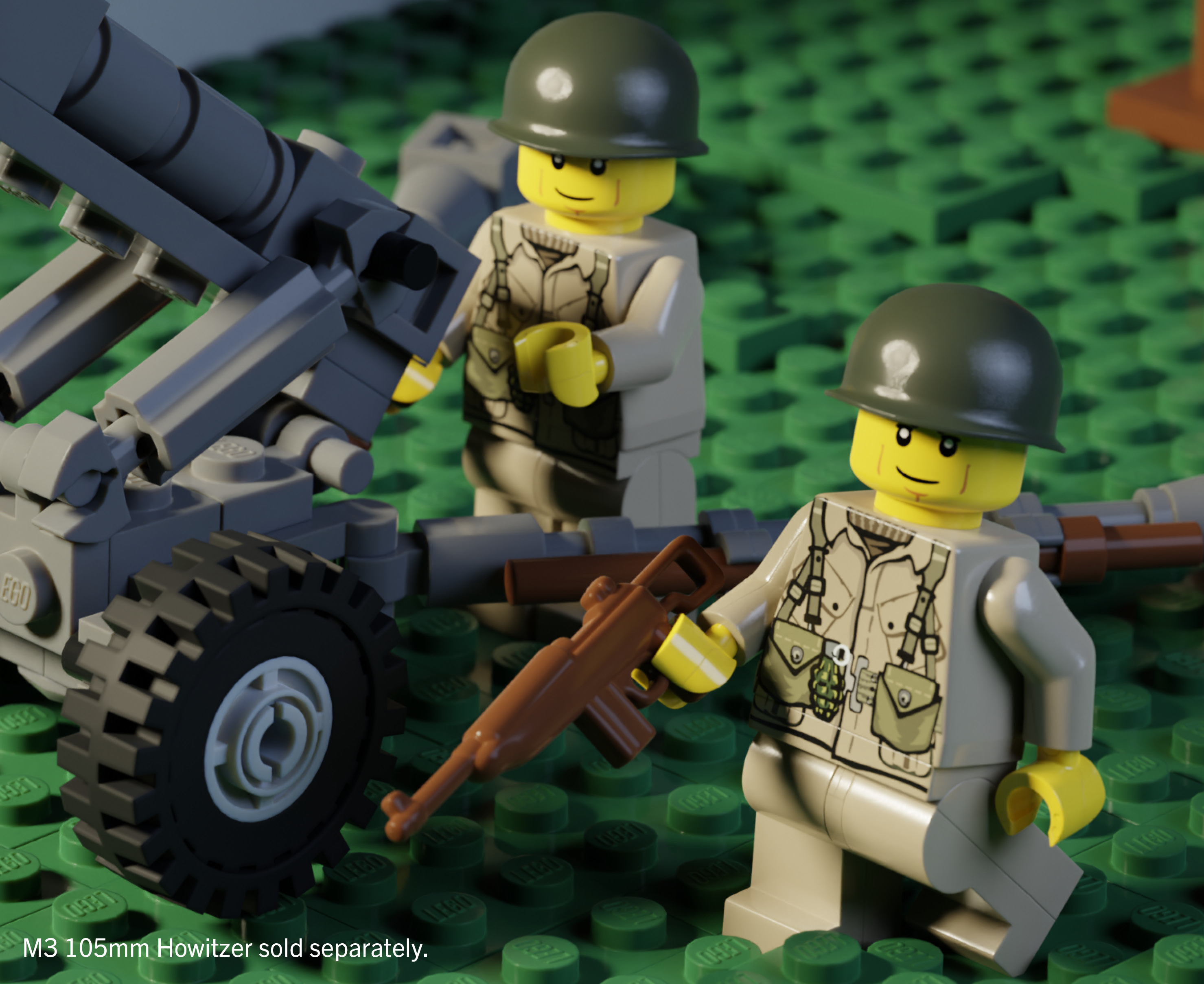 WWII US Airborne - Brickmania Classic Series