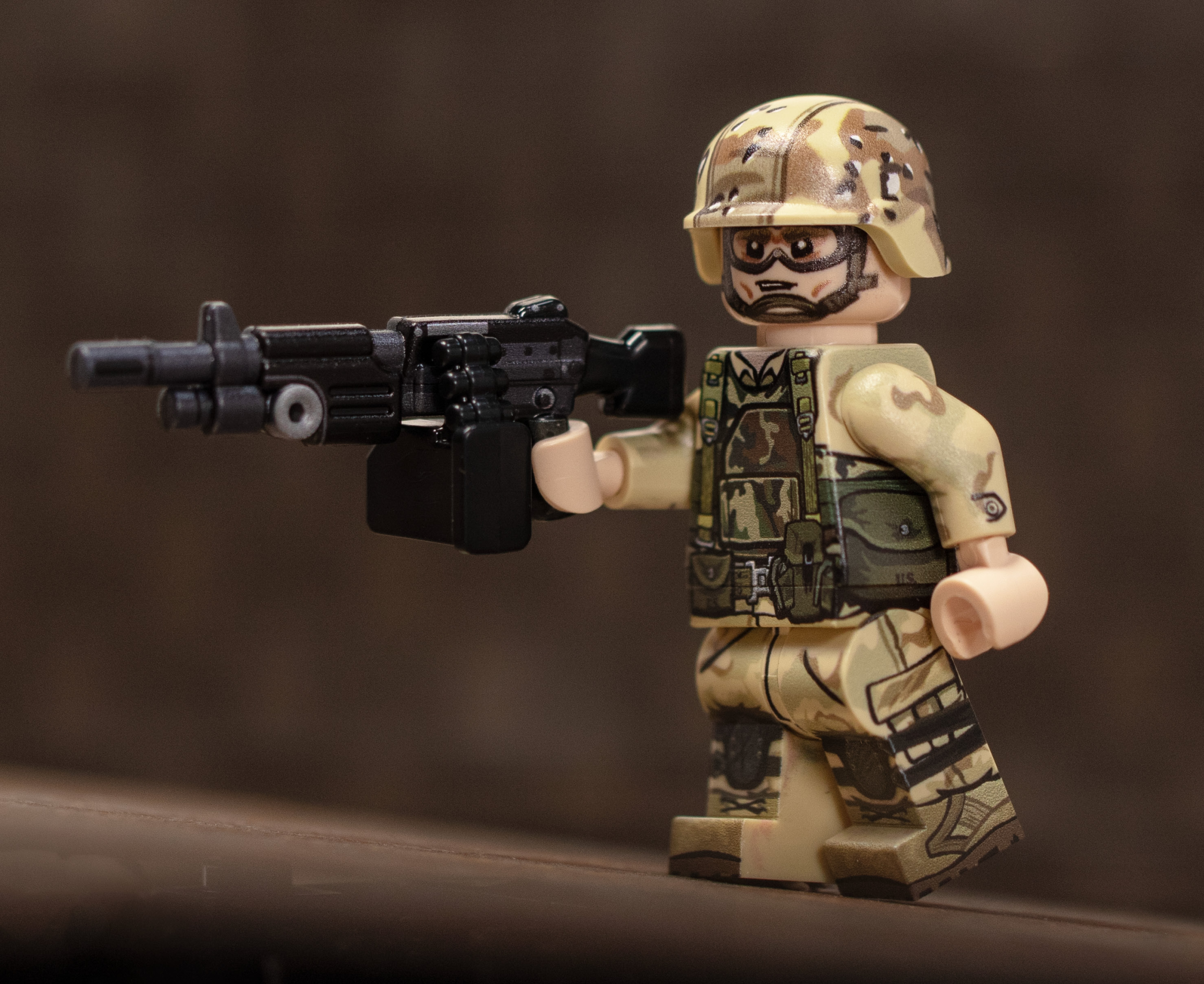 Battle Brick US Army Rangers Custom Minifigure