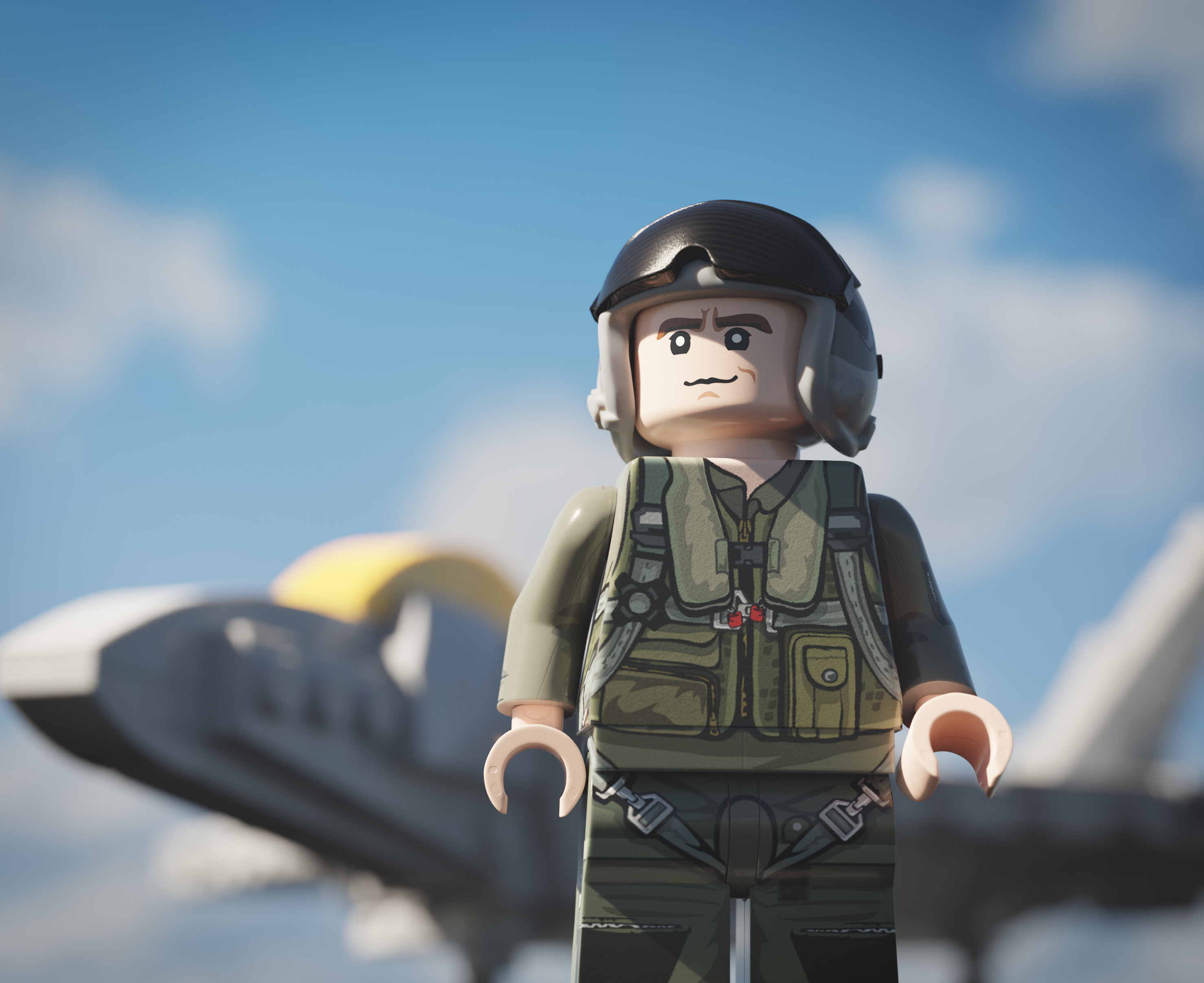 Modern USAF Pilot