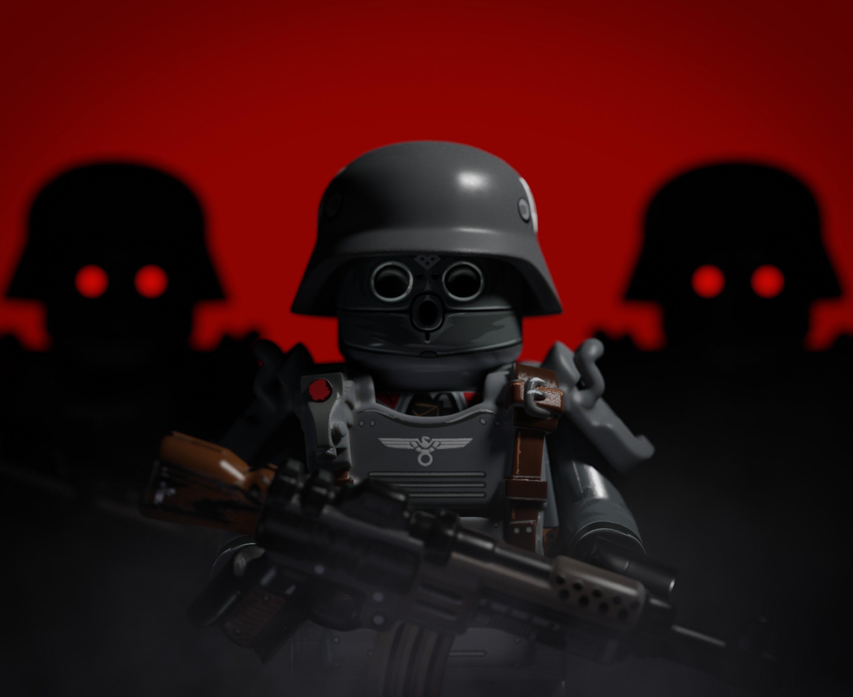 Wehrmacht Übermensch Supersoldat with Perfect Caliber