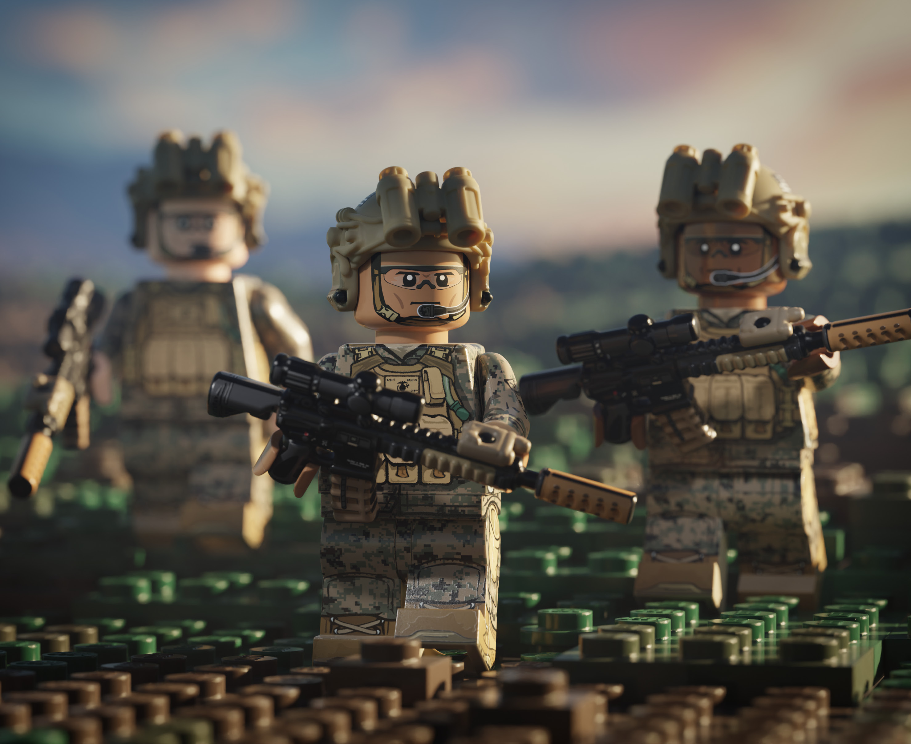 Modern US Marine Rifleman V3