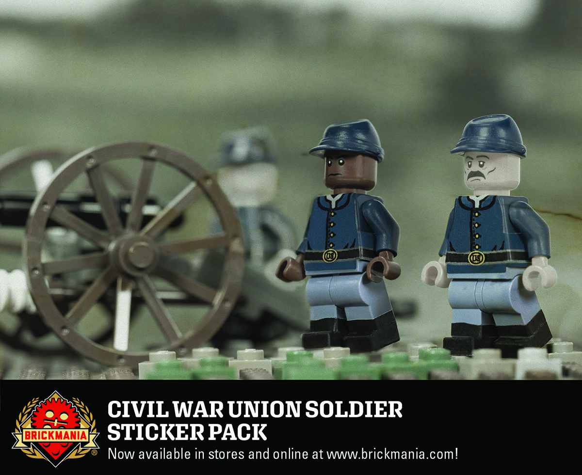 Civil War Union Solider Sticker Pack