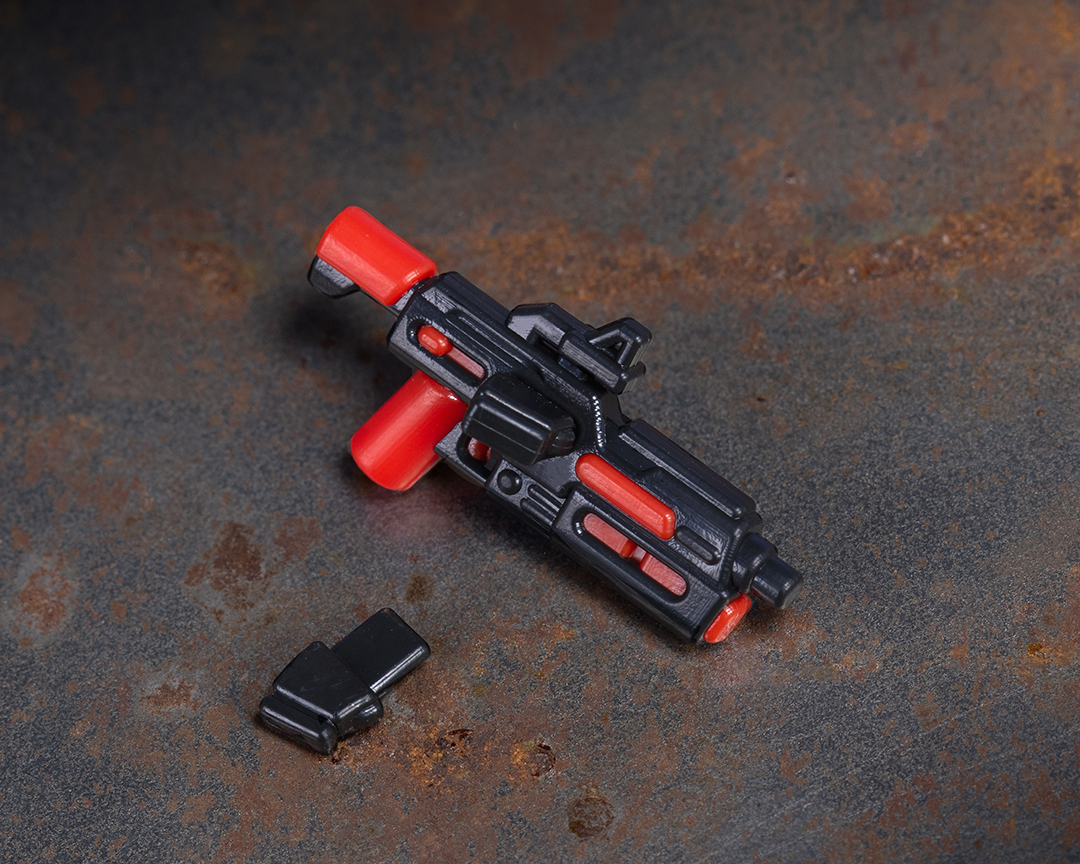 BrickArms Trooper Gear - Dark Blaster Rifle