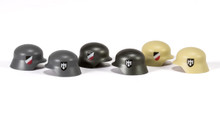BrickArms® Stahlhelm w/ Two Sided 3 Color Wehrmacht Print