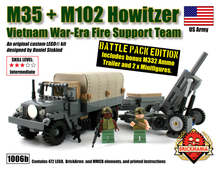 brickmania製アメリカ軍М35カーゴトラック　バトルセット 1006_M35_Transport_BattlePackC
